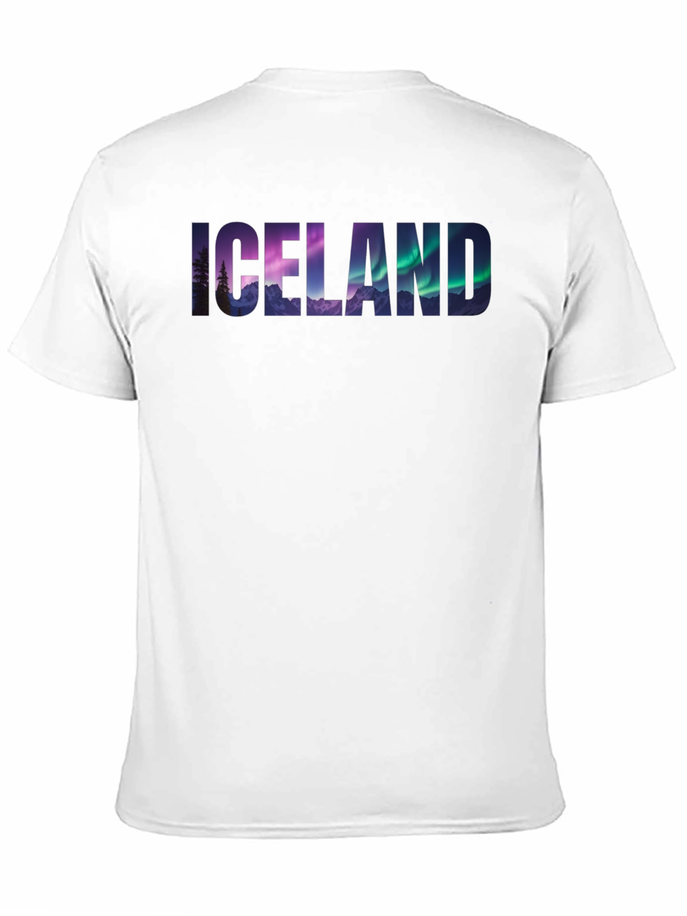 Iceland Landscape Graphic T-Shirt