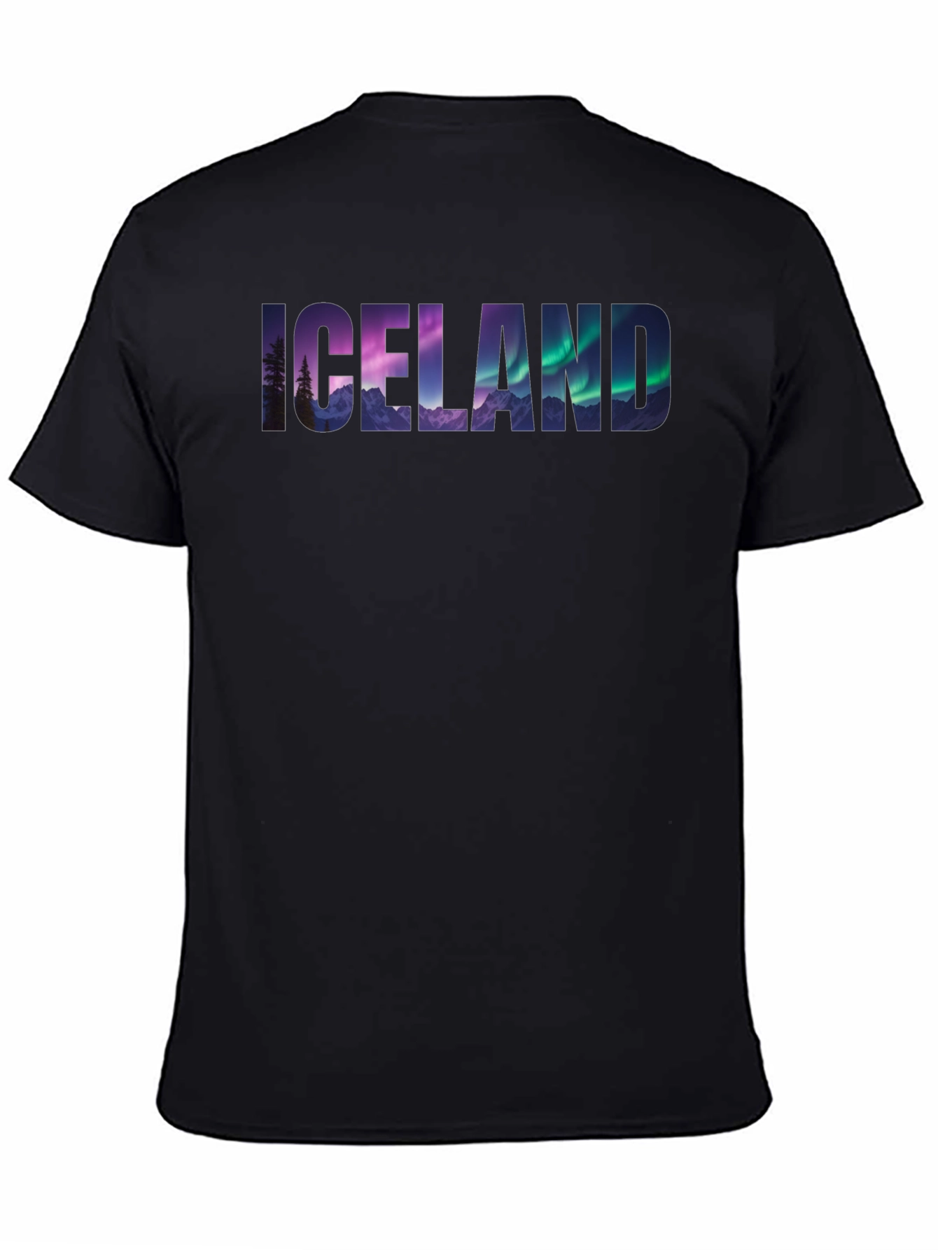 Iceland Landscape Graphic T-Shirt