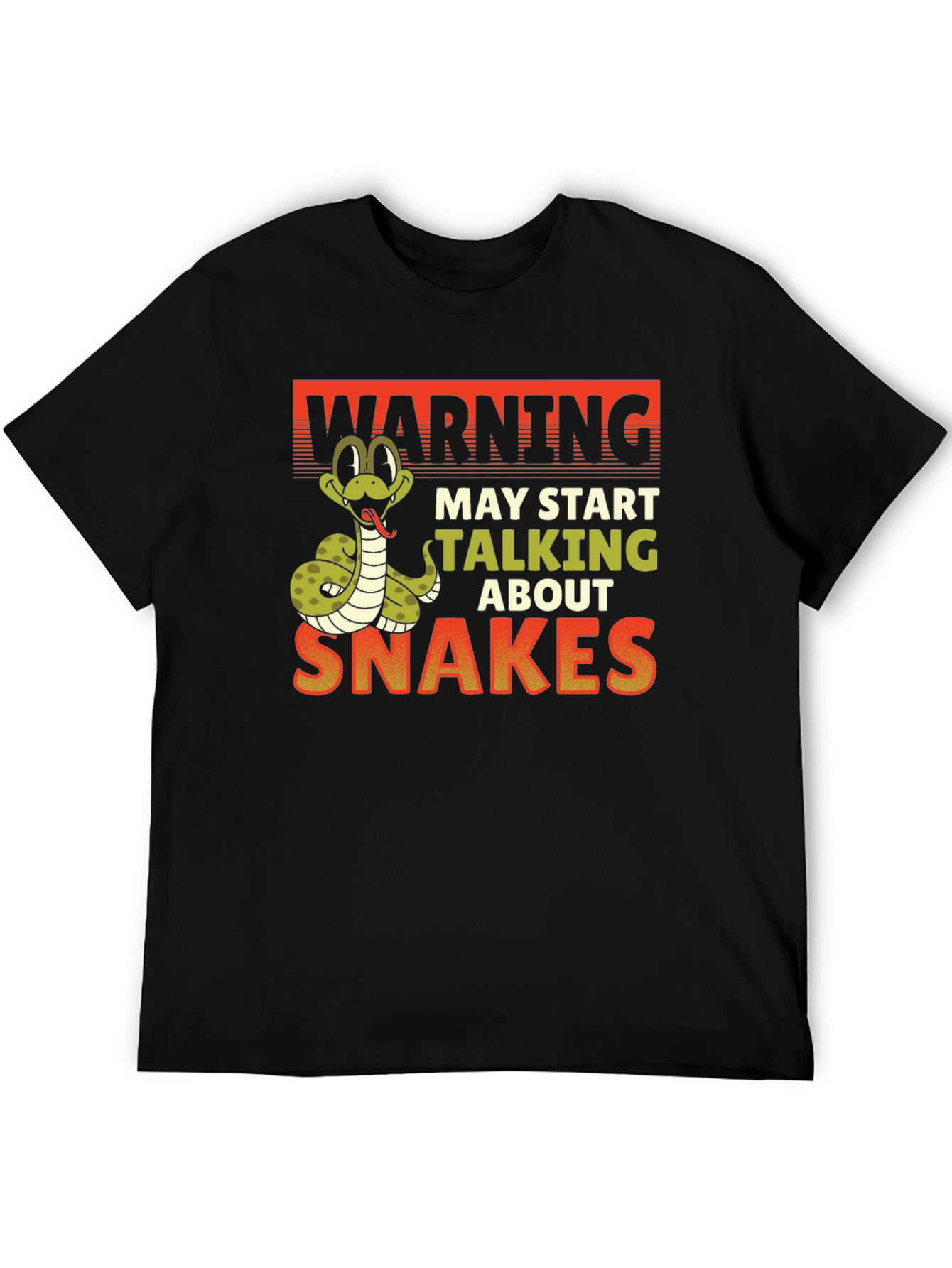 Warning May Start Talking About Snakes T-Shirt
