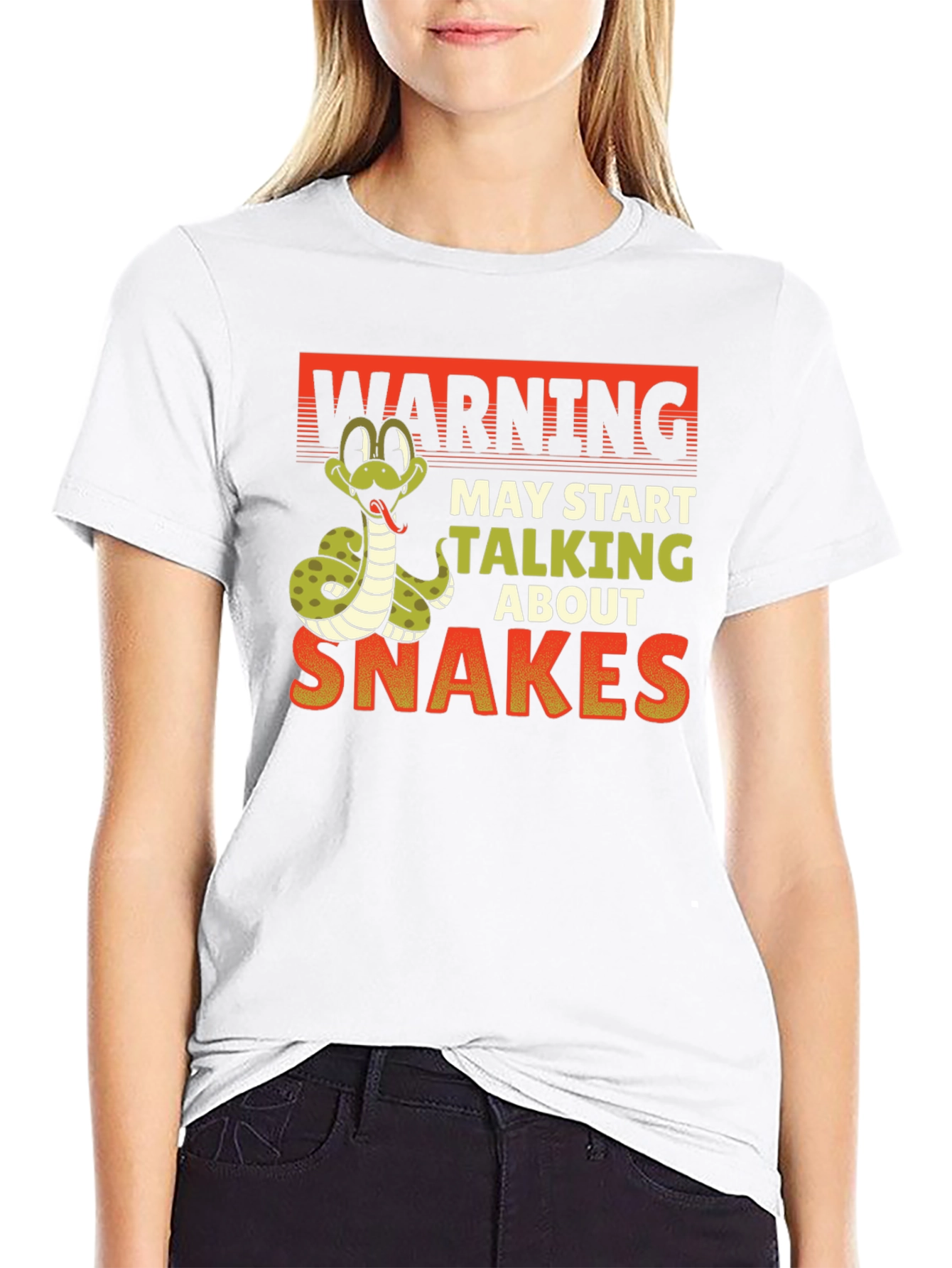 Warning May Start Talking About Snakes T-Shirt