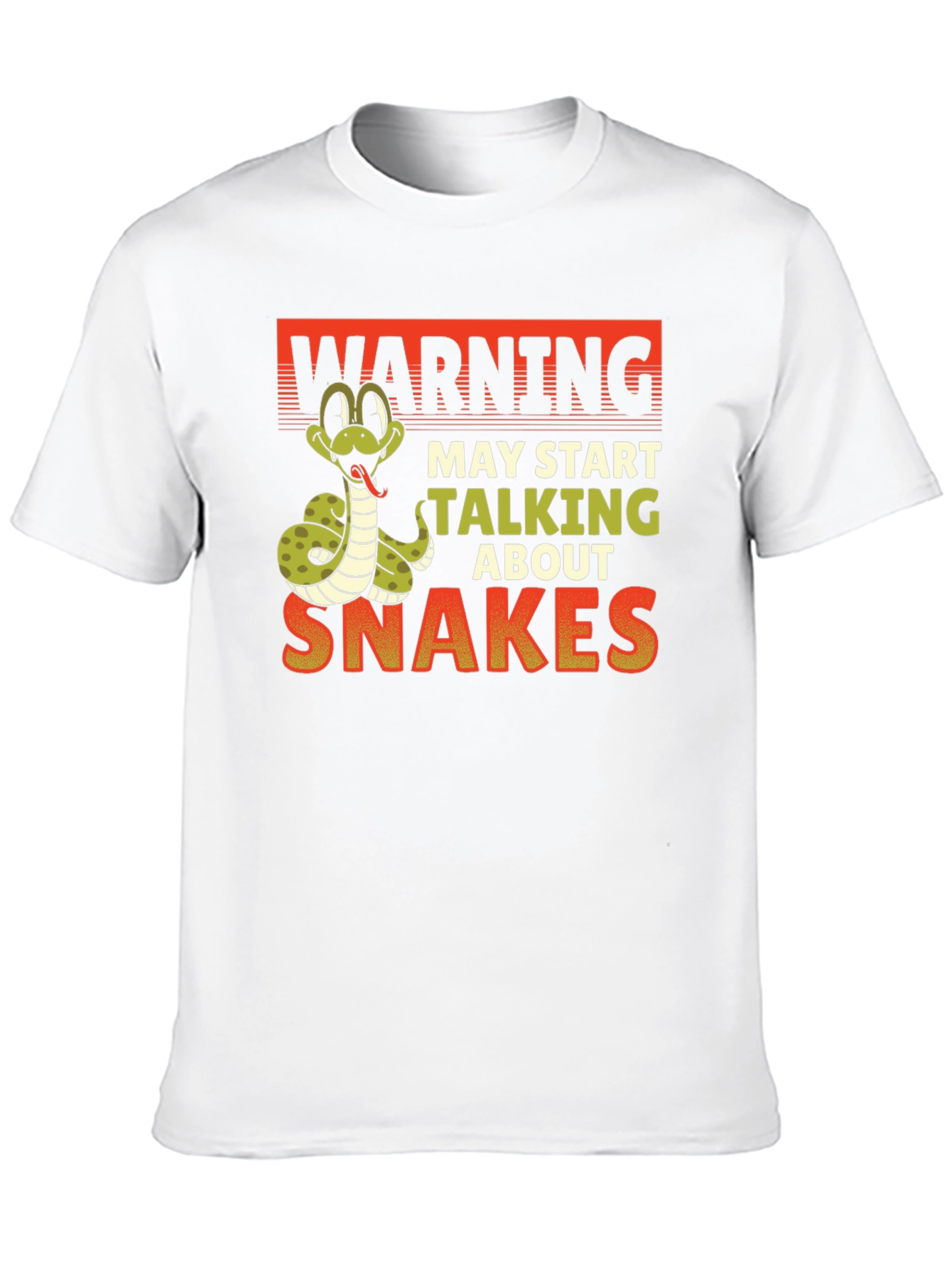 Warning May Start Talking About Snakes T-Shirt