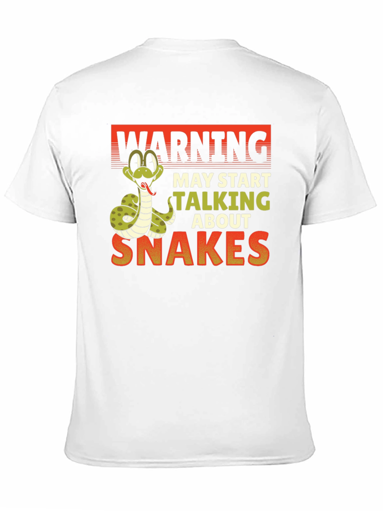 Warning May Start Talking About Snakes T-Shirt