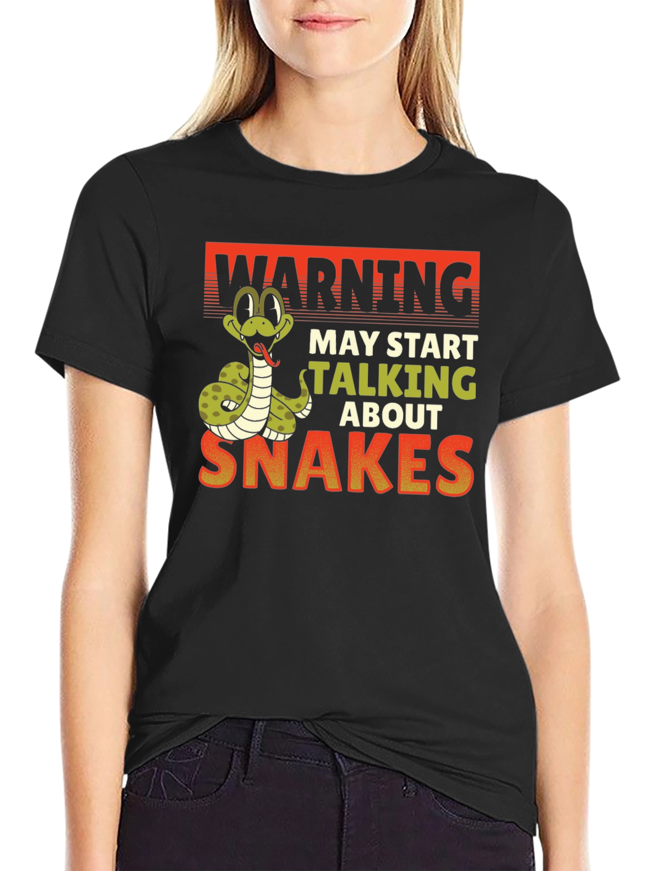 Warning May Start Talking About Snakes T-Shirt