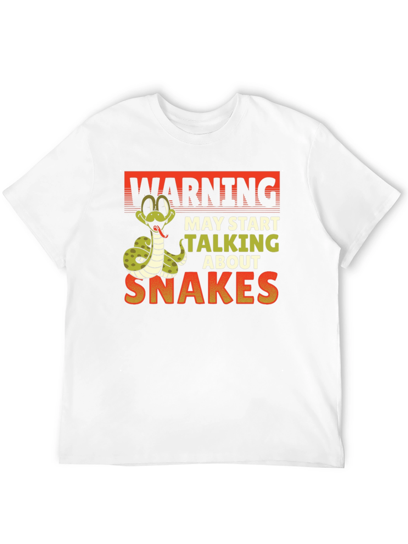 Warning May Start Talking About Snakes T-Shirt