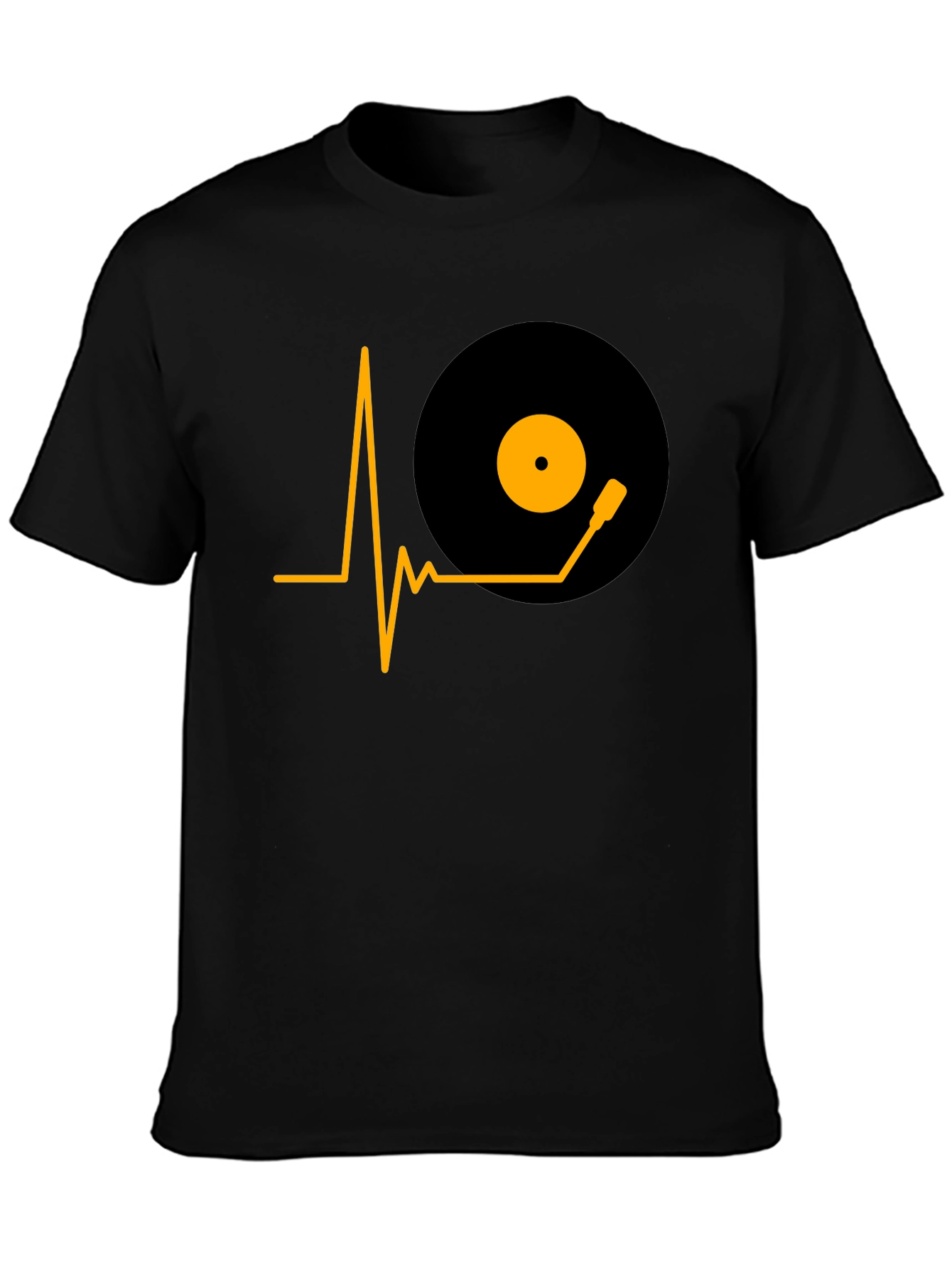 DJ Heartbeat Graphic Tee - Music Lover T-Shirt