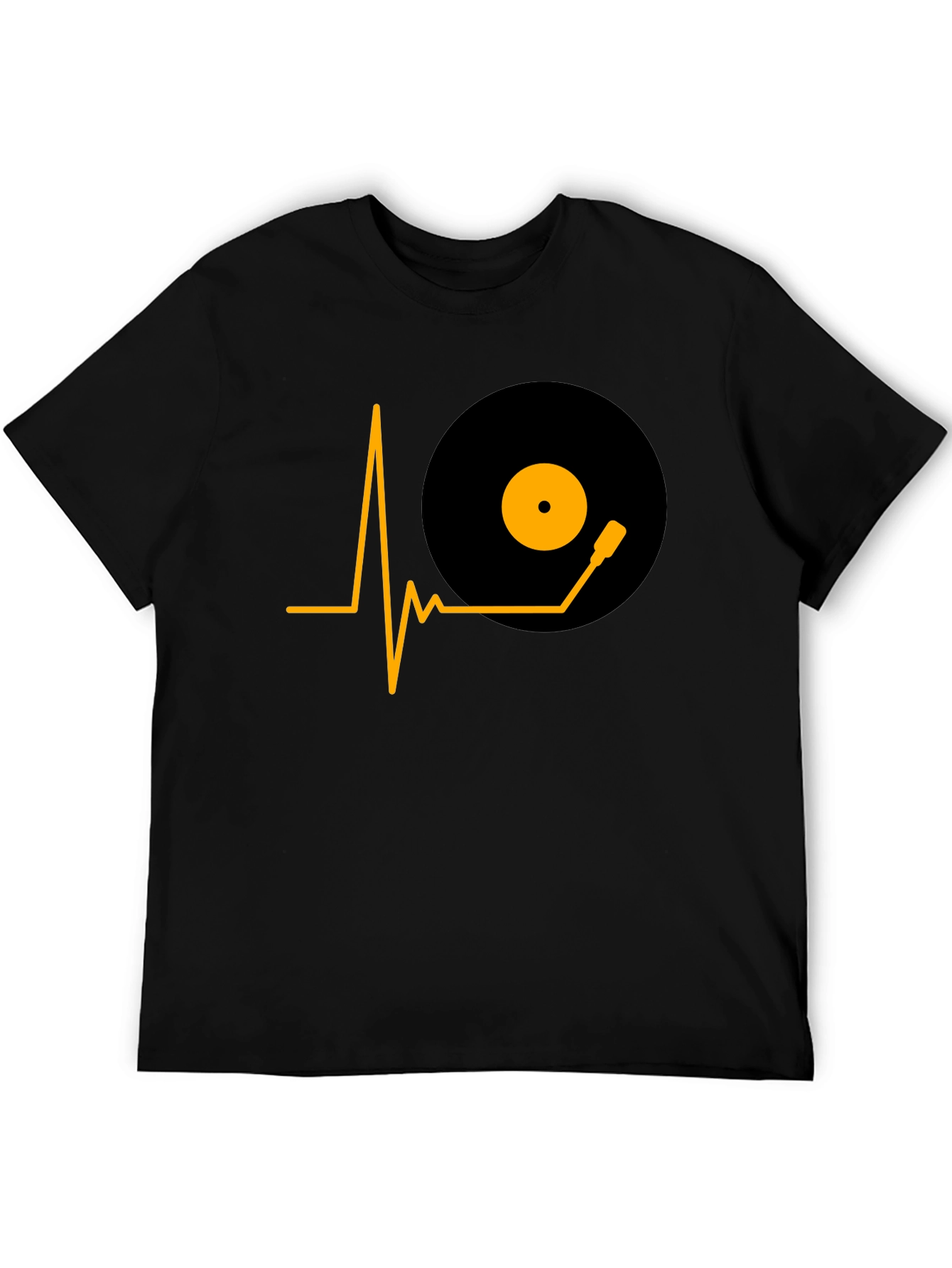 DJ Heartbeat Graphic Tee - Music Lover T-Shirt