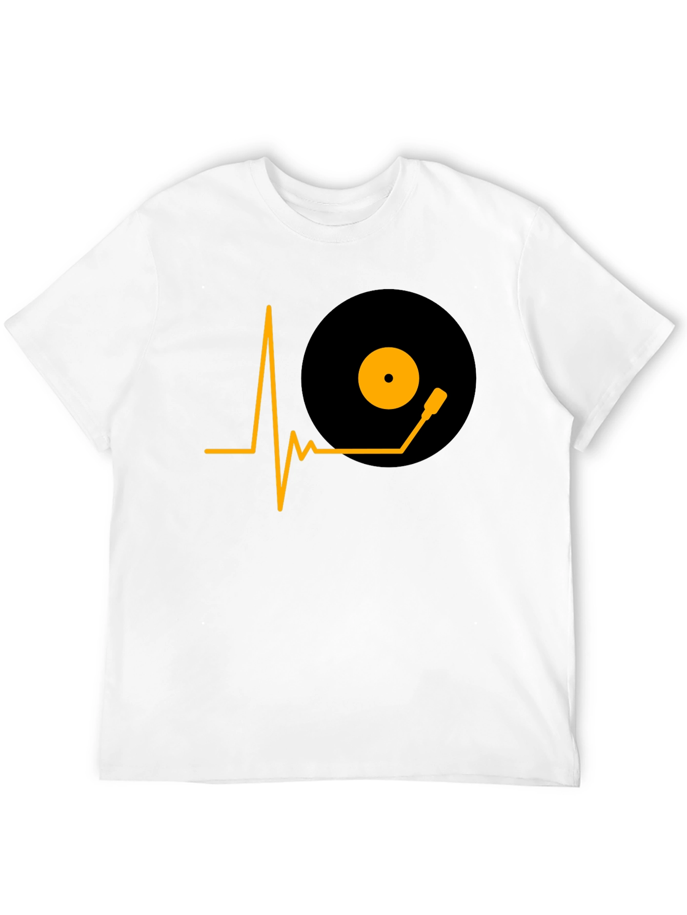 DJ Heartbeat Graphic Tee - Music Lover T-Shirt