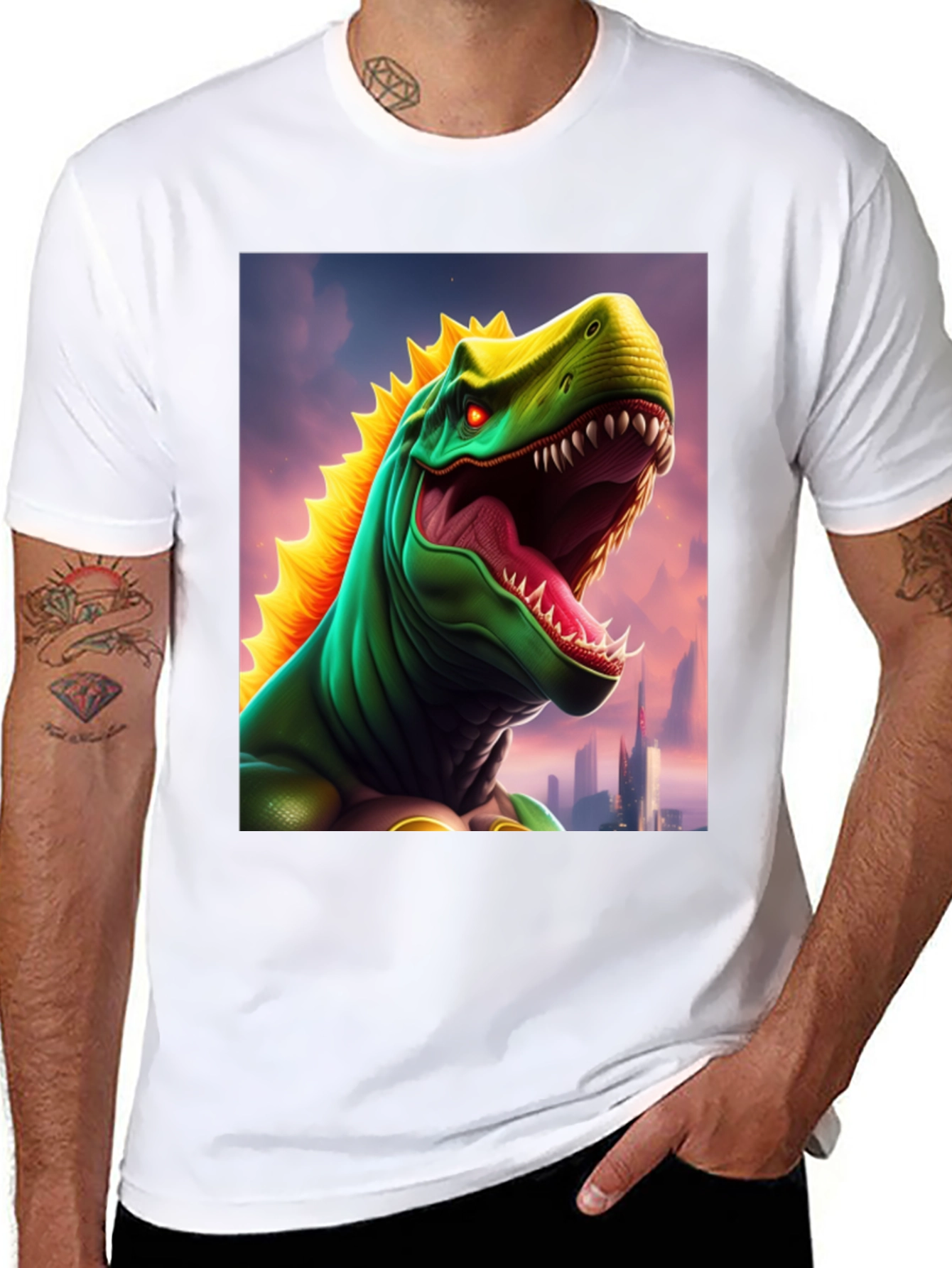 Dino City T-Shirt: Roaring Style