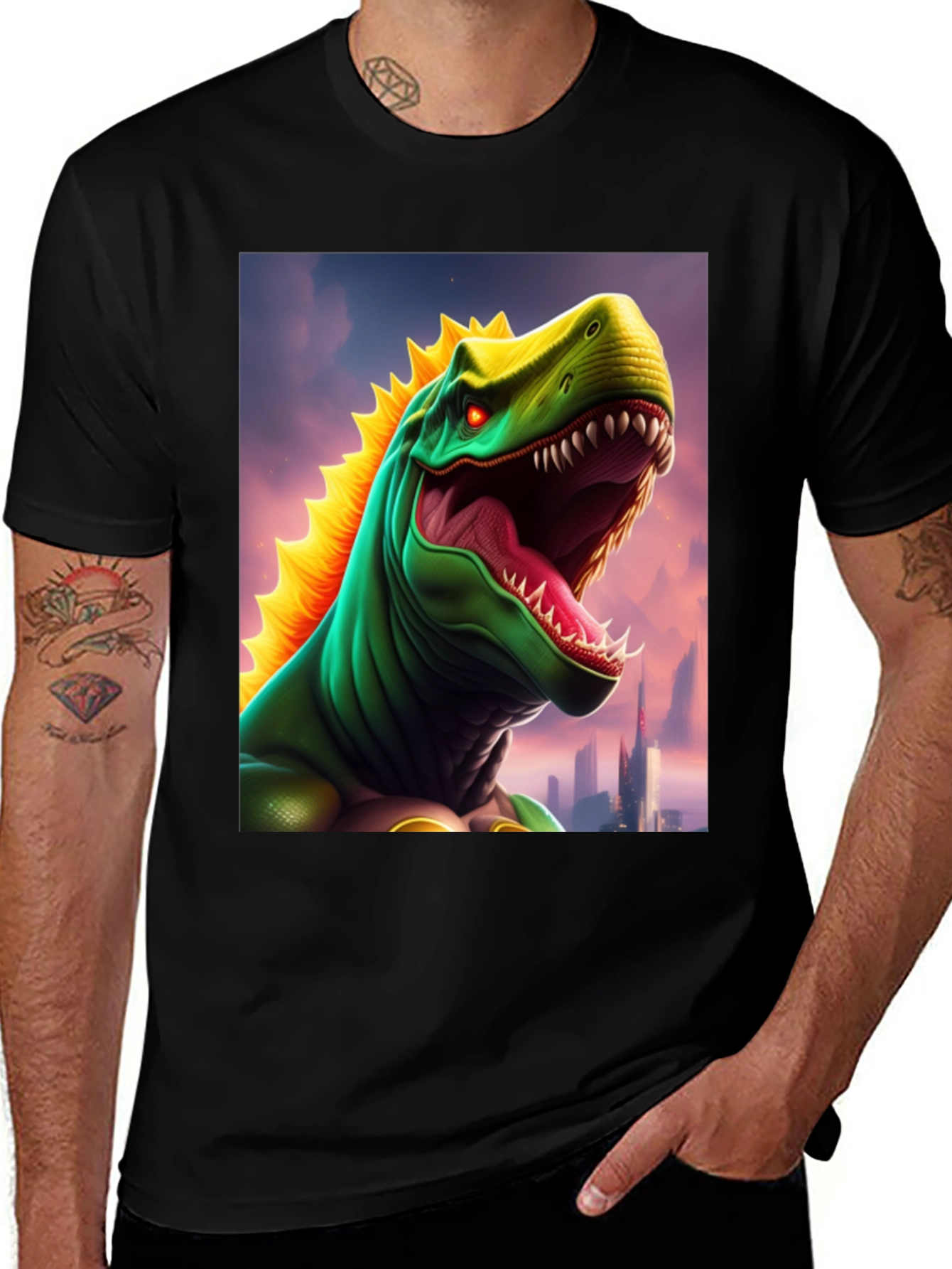 Dino City T-Shirt: Roaring Style