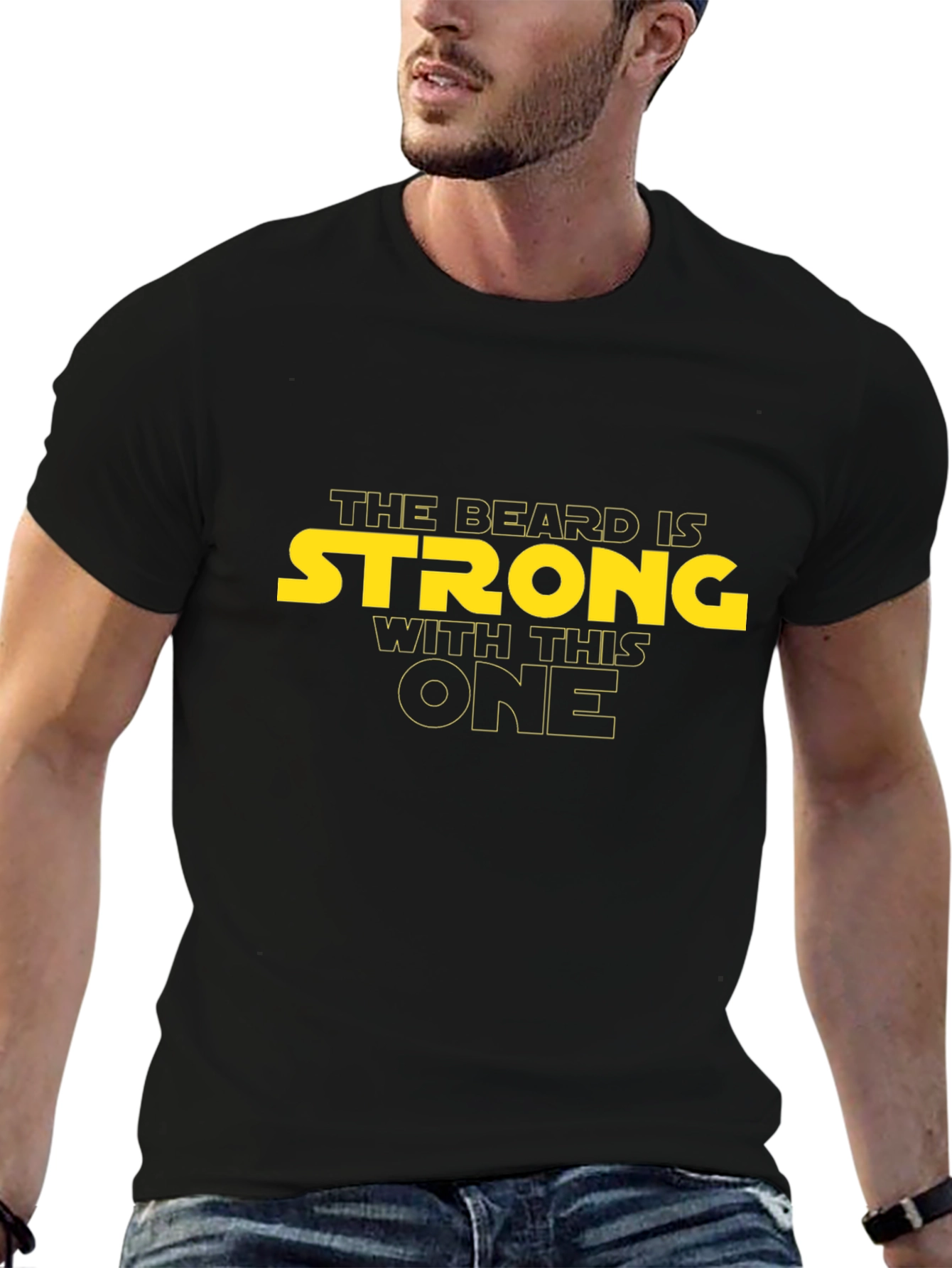 The Beard is Strong Star Wars Inspired T-Shirt