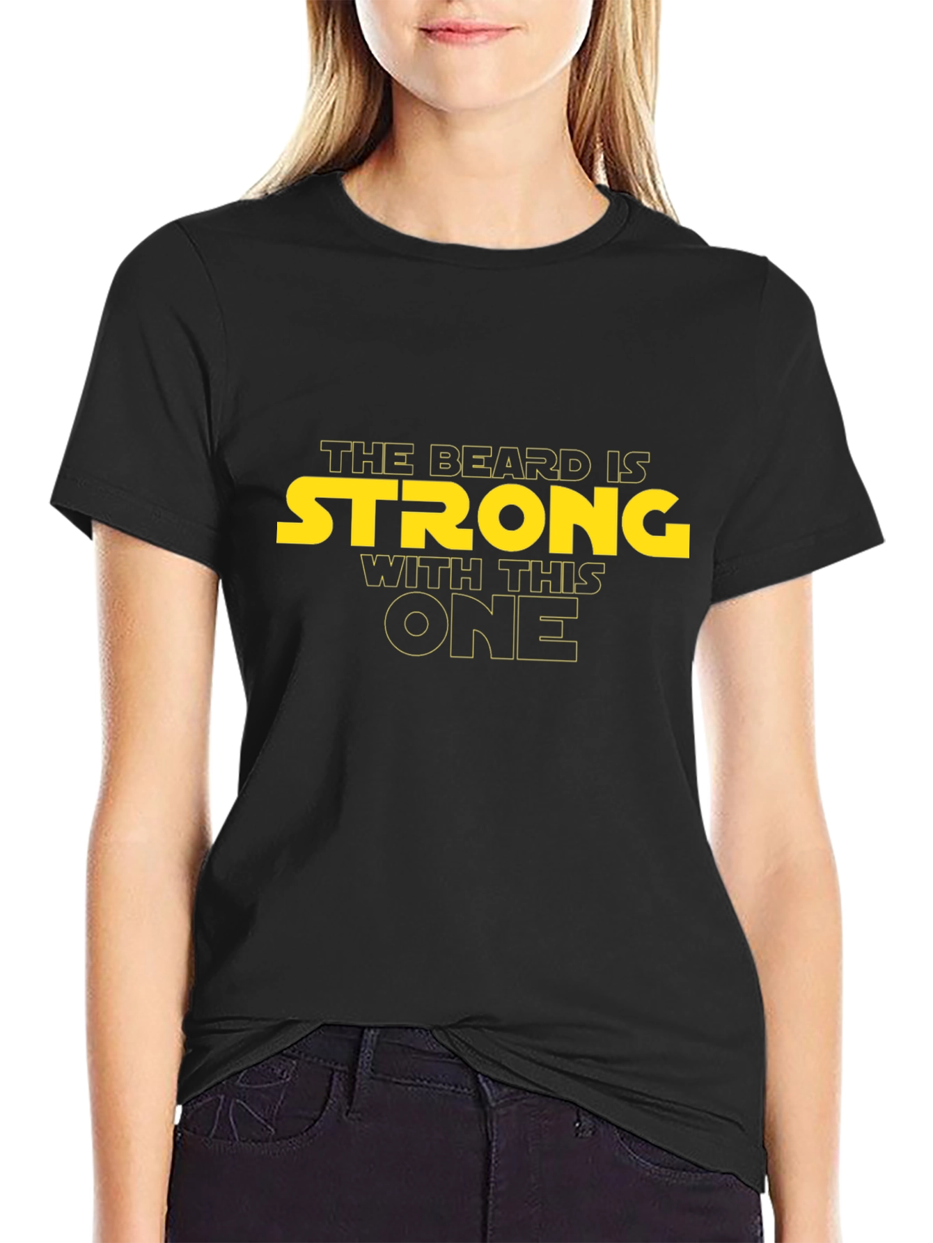 The Beard is Strong Star Wars Inspired T-Shirt