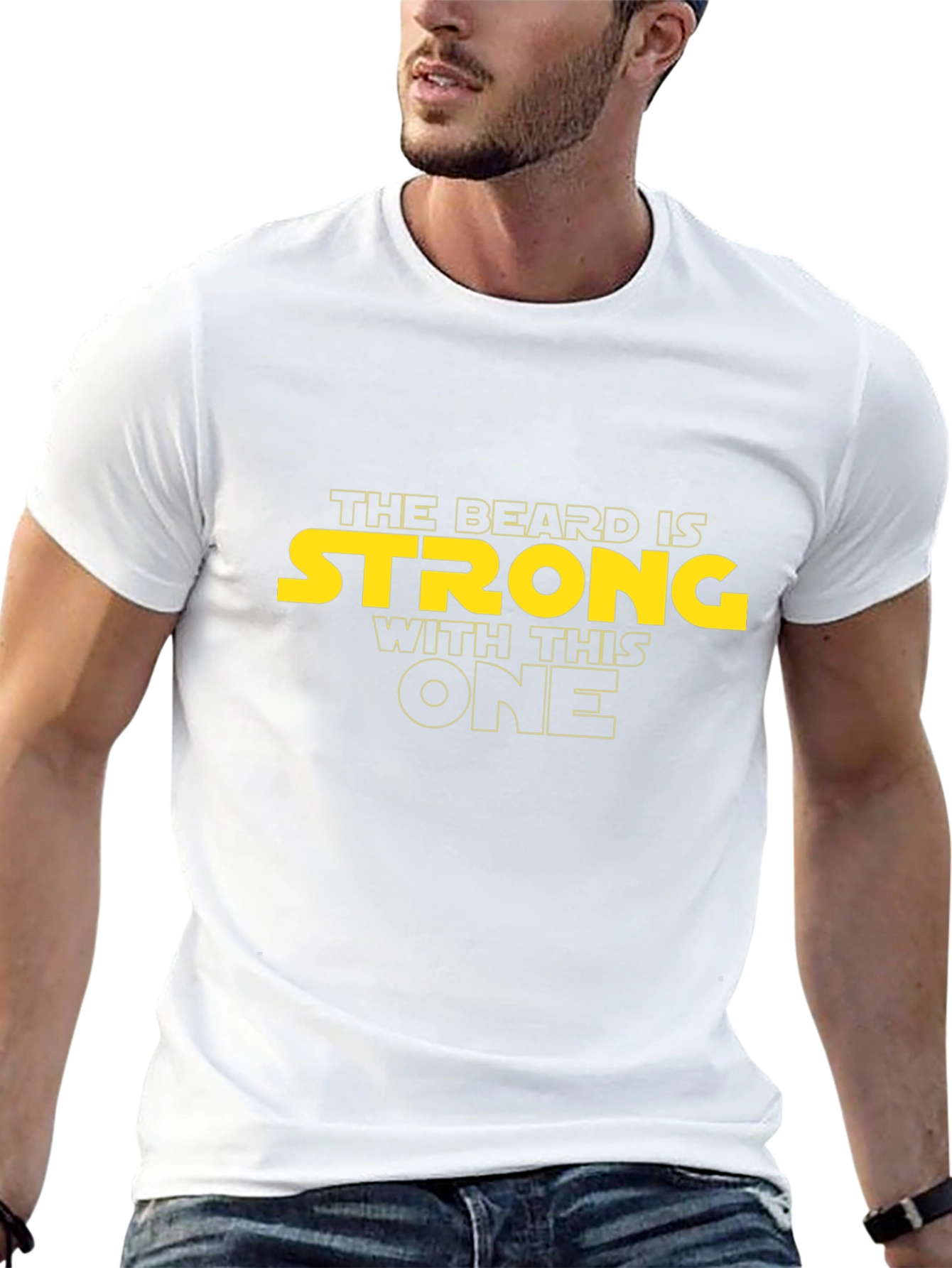 The Beard is Strong Star Wars Inspired T-Shirt