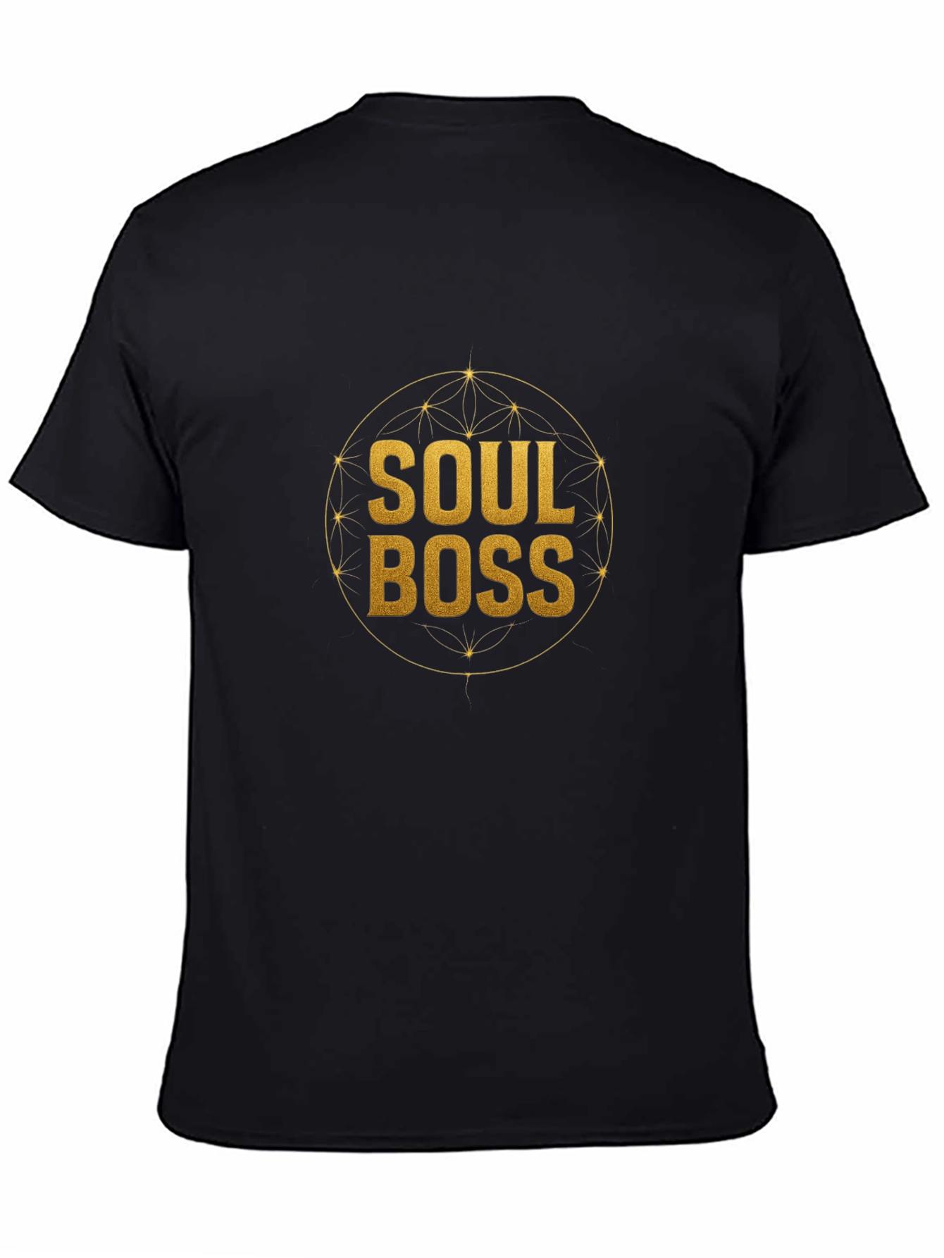 Soul Boss Graphic T-Shirt - Gold Design