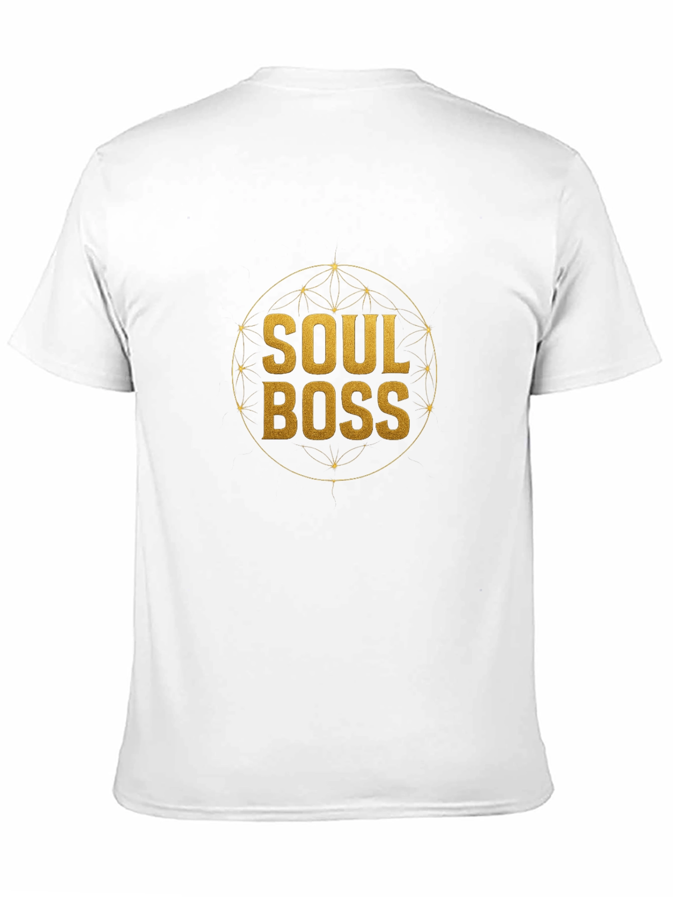 Soul Boss Graphic T-Shirt - Gold Design