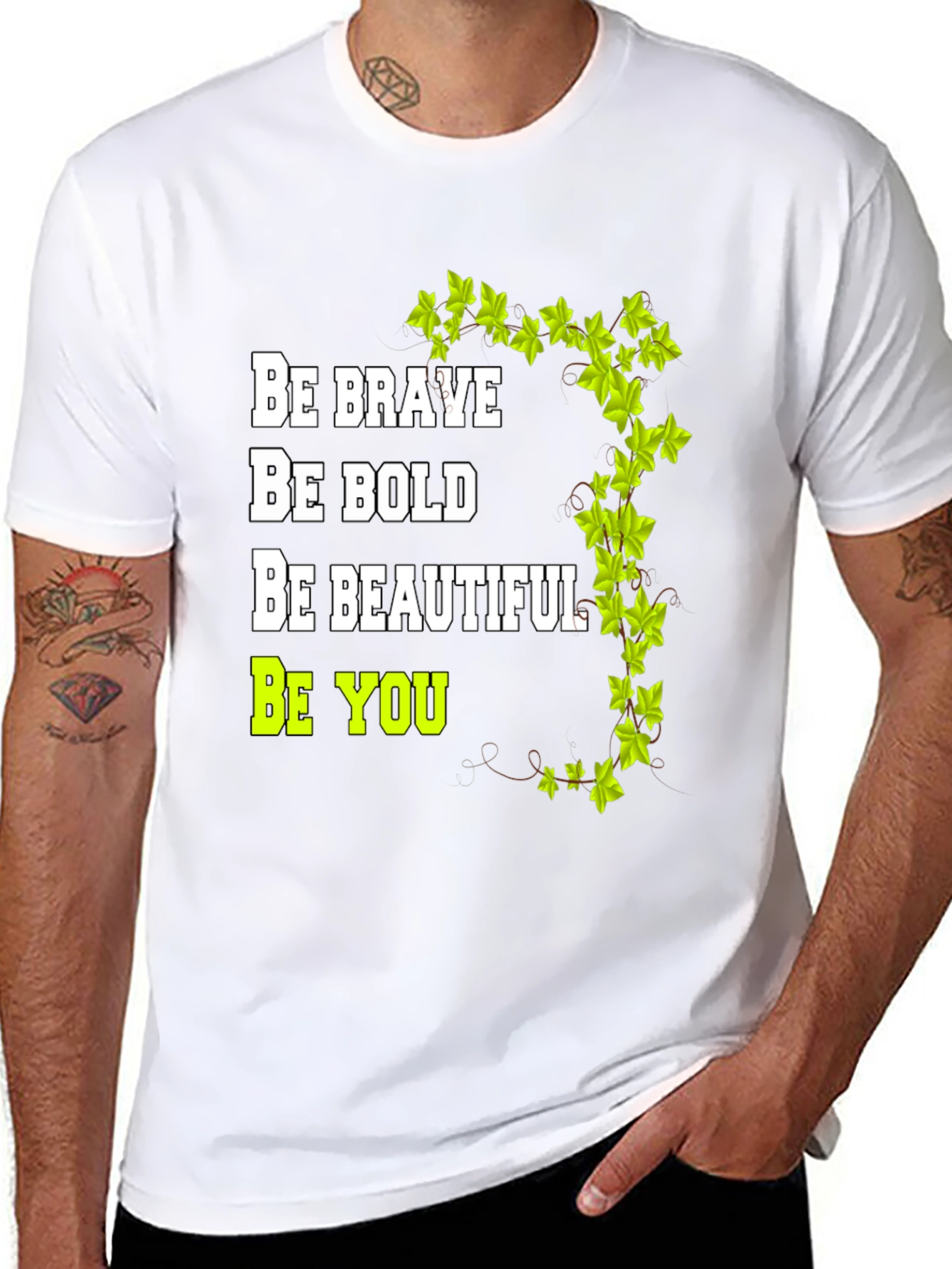 Be Brave Bold Beautiful You - Graphic Tee