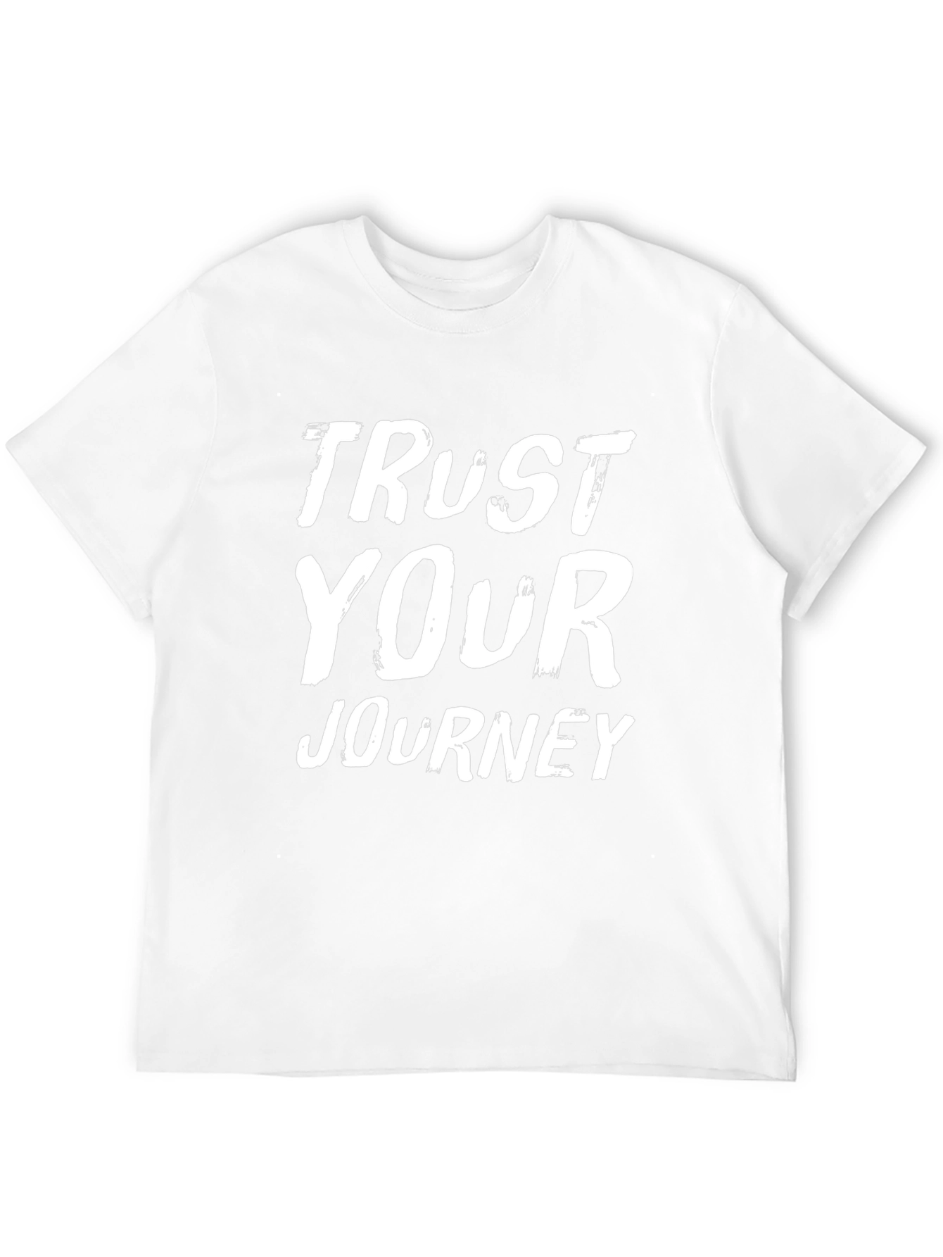 Trust Your Journey Graphic T-Shirt - Black