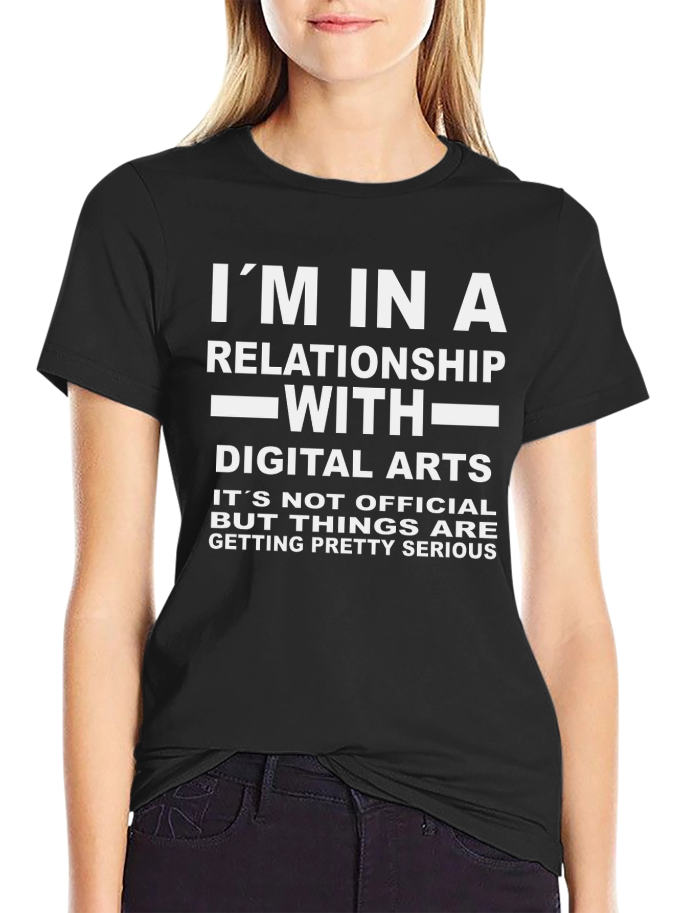 Digital Arts Relationship T-Shirt - Novelty Graphic Tee
