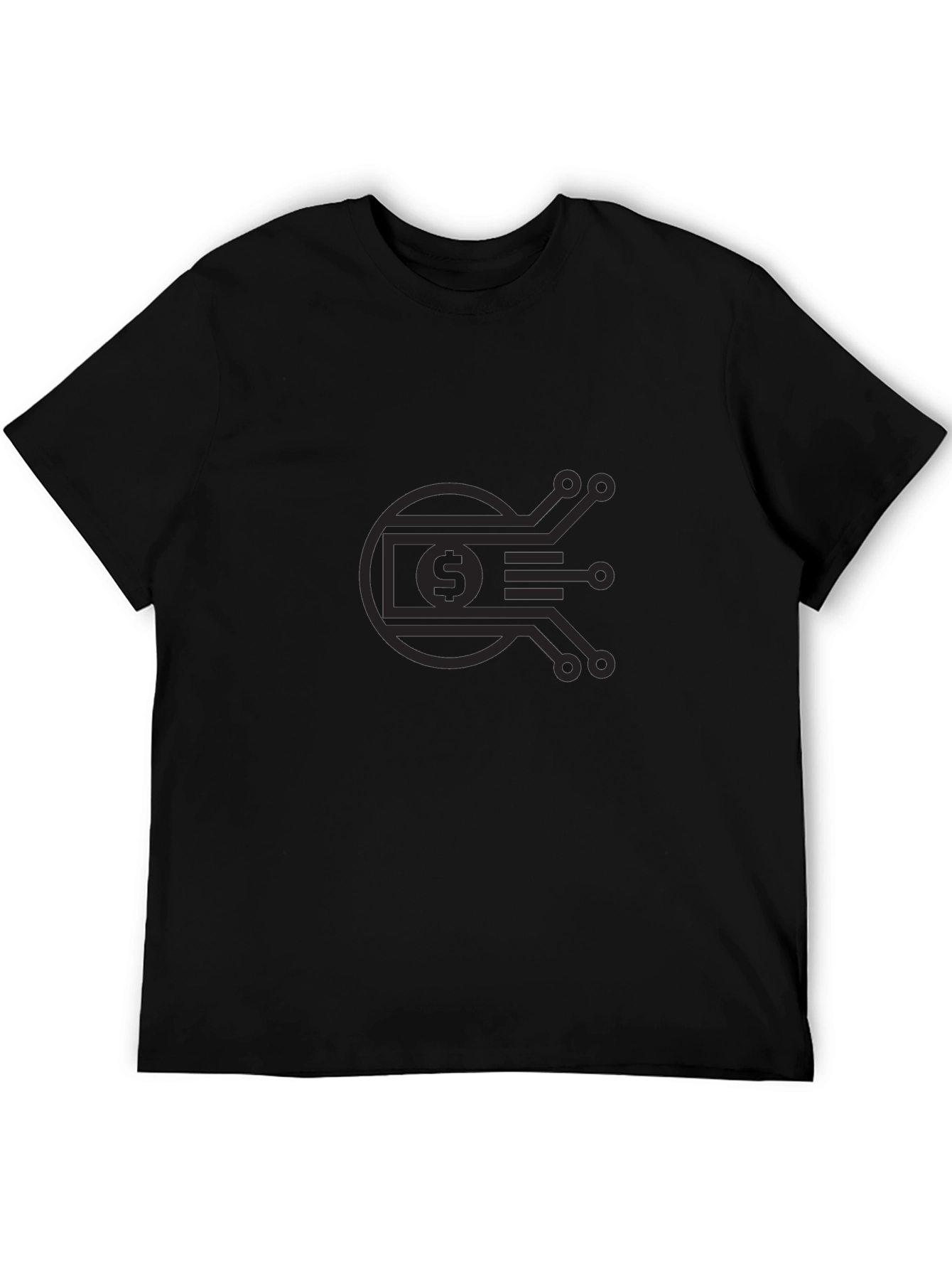 Tech Dollar Black T-Shirt