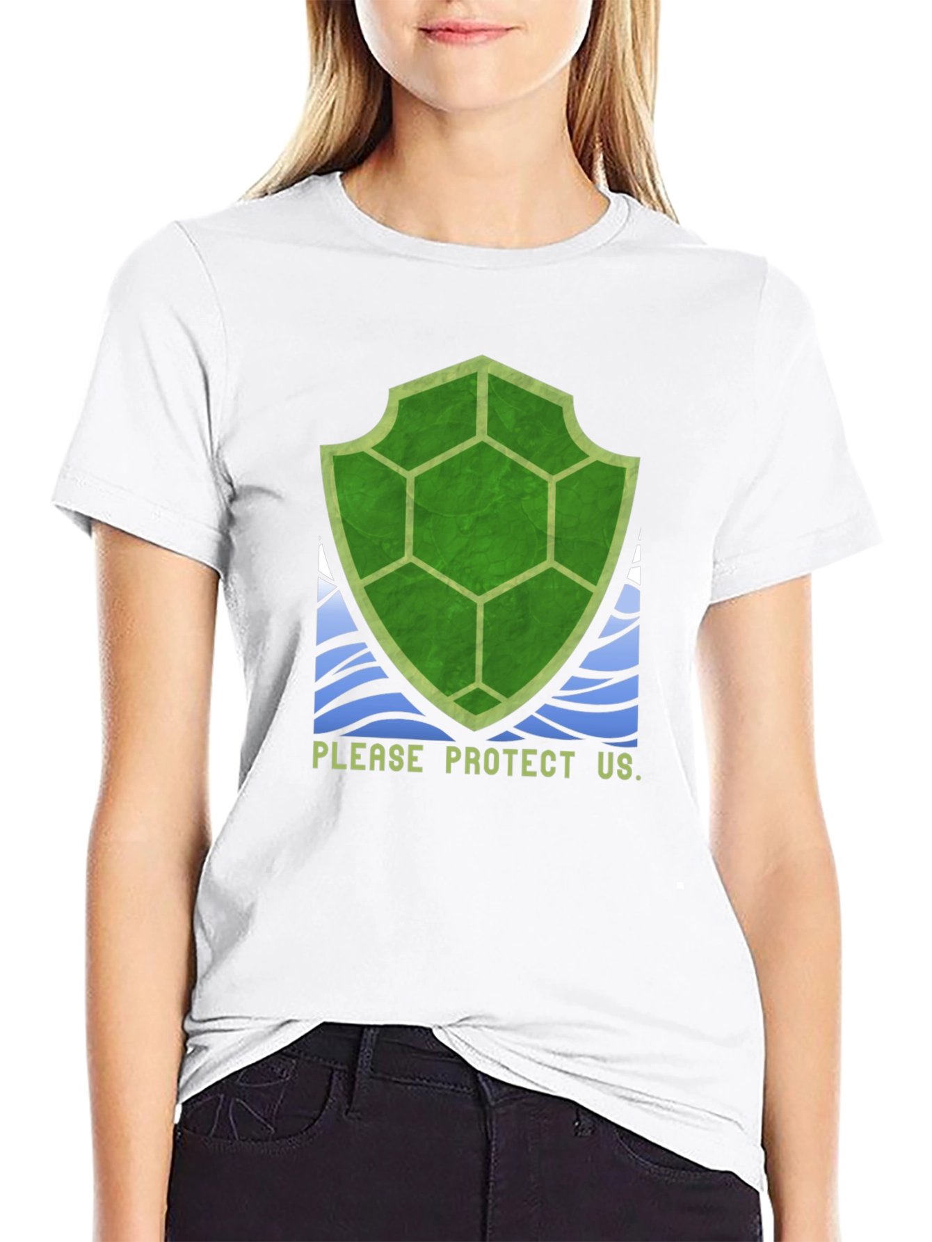 Protect Turtles Graphic T-Shirt