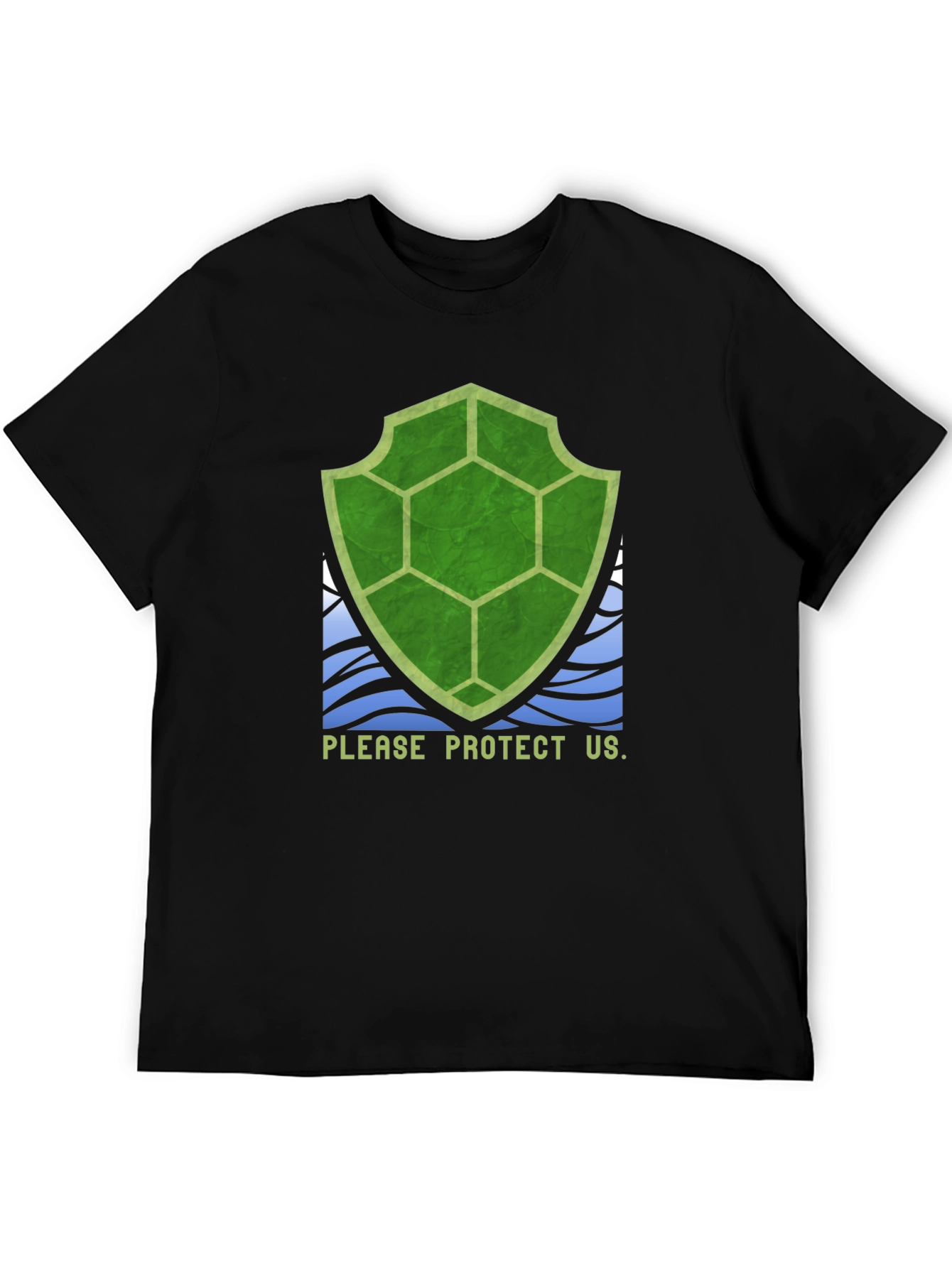 Protect Turtles Graphic T-Shirt
