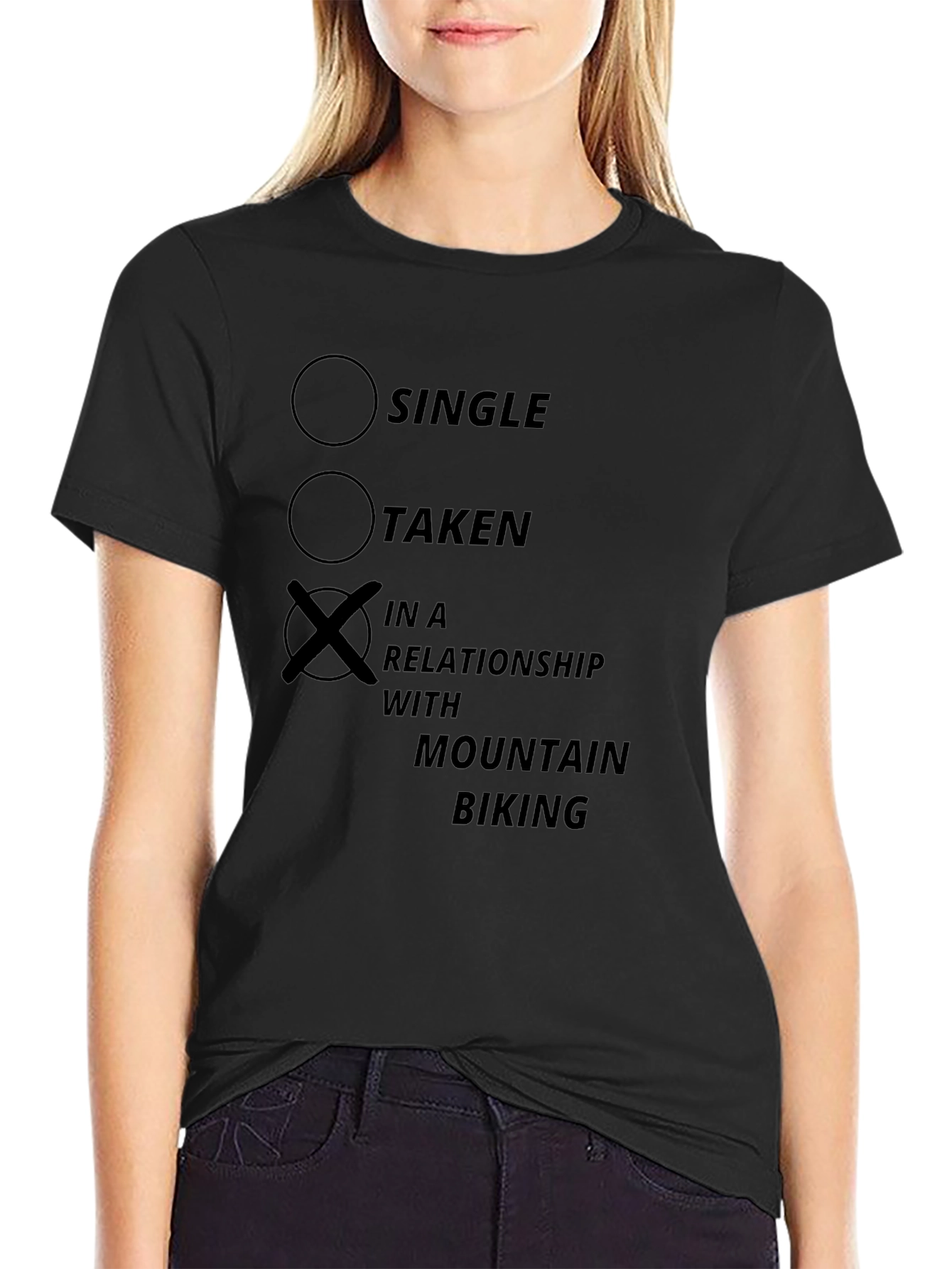 Mountain Biking Relationship T-Shirt