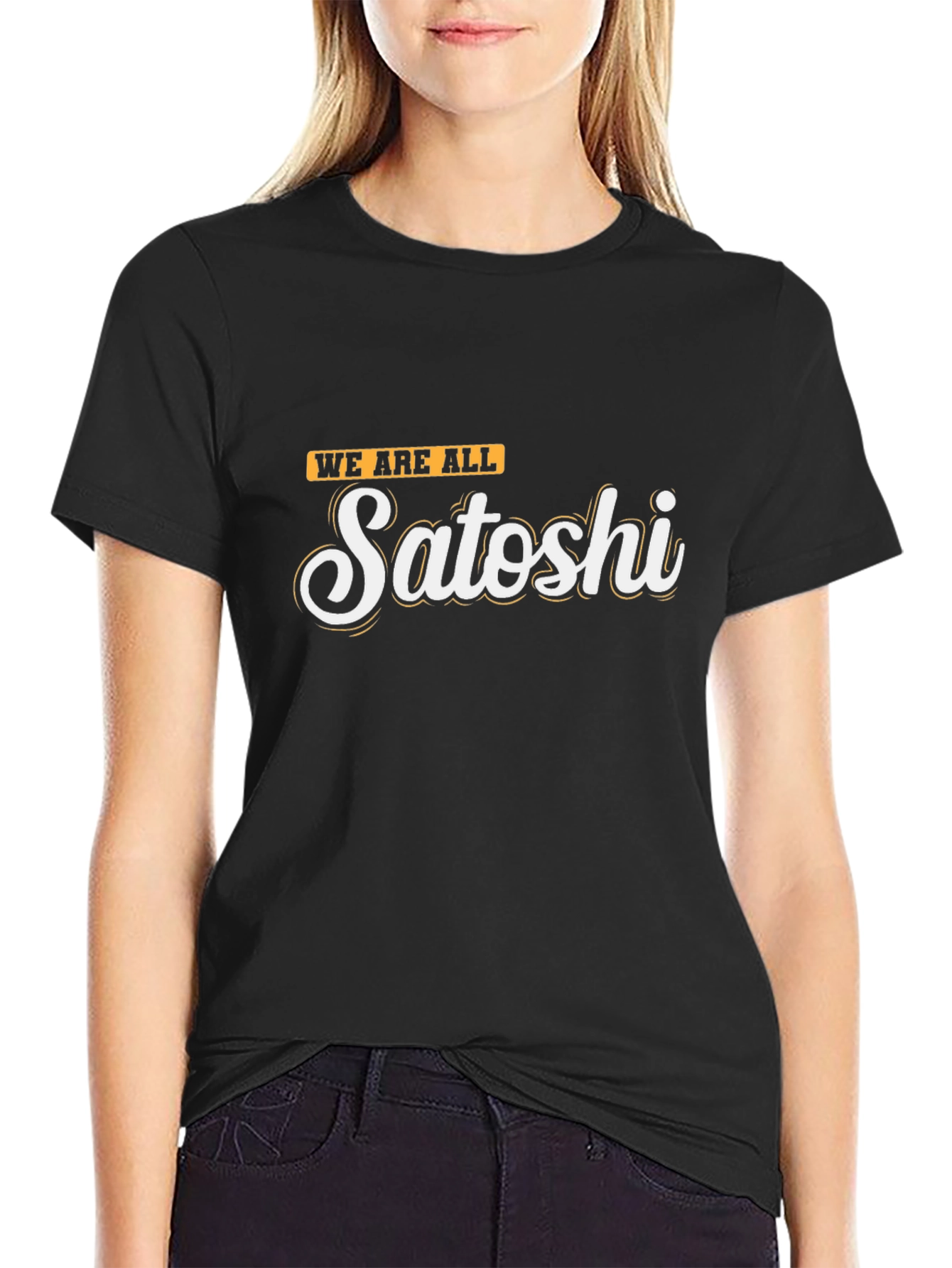 We are all Satoshi T-Shirt Crypto Tee
