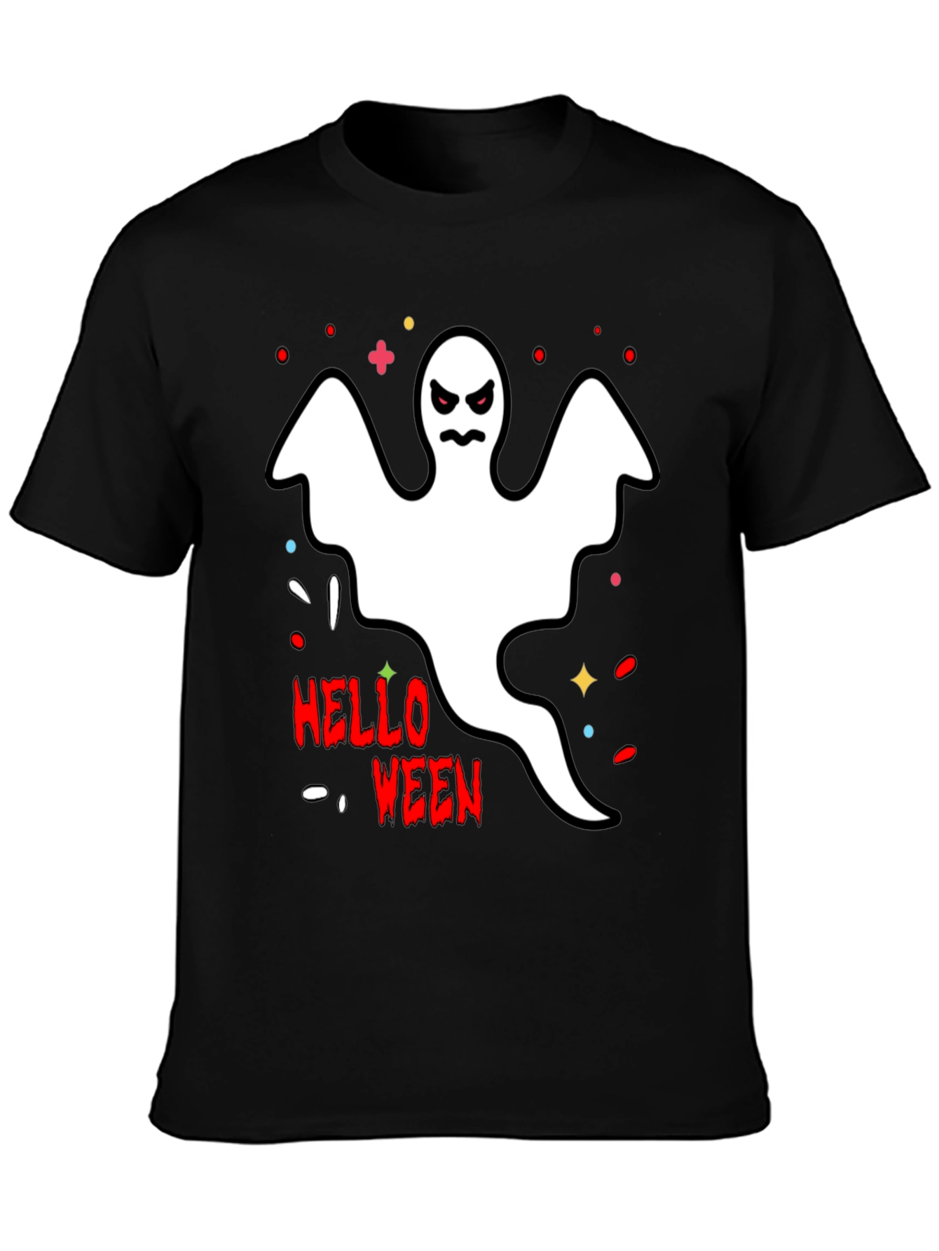 Halloween Ghost T-Shirt - Spooky Season Tee