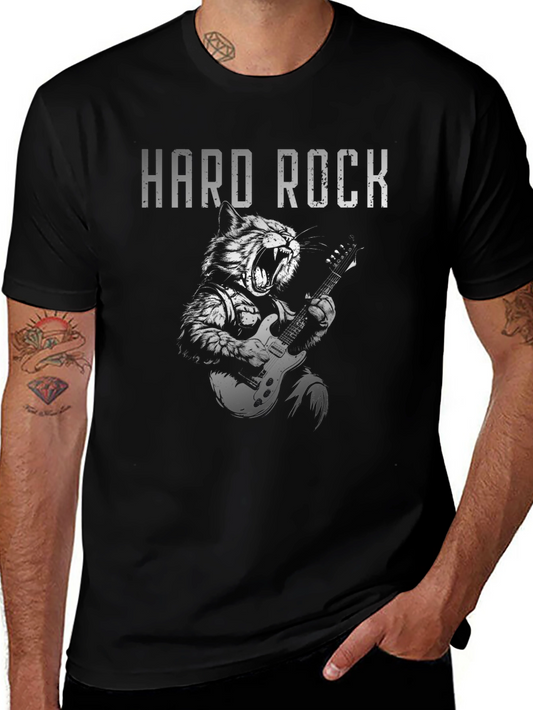 Hard Rock Cat T-Shirt - Graphic Tee