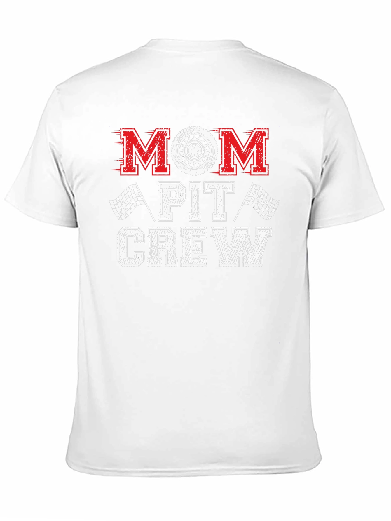 Mom Pit Crew Graphic T-Shirt