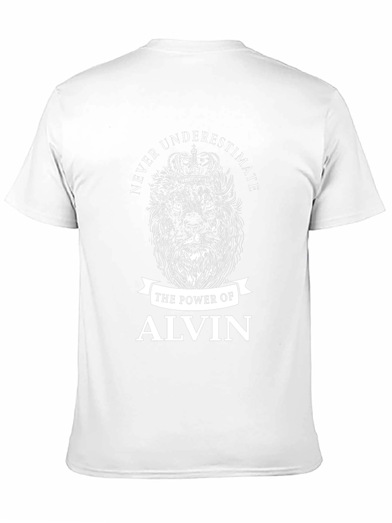 Never Underestimate Alvin Lion T-Shirt