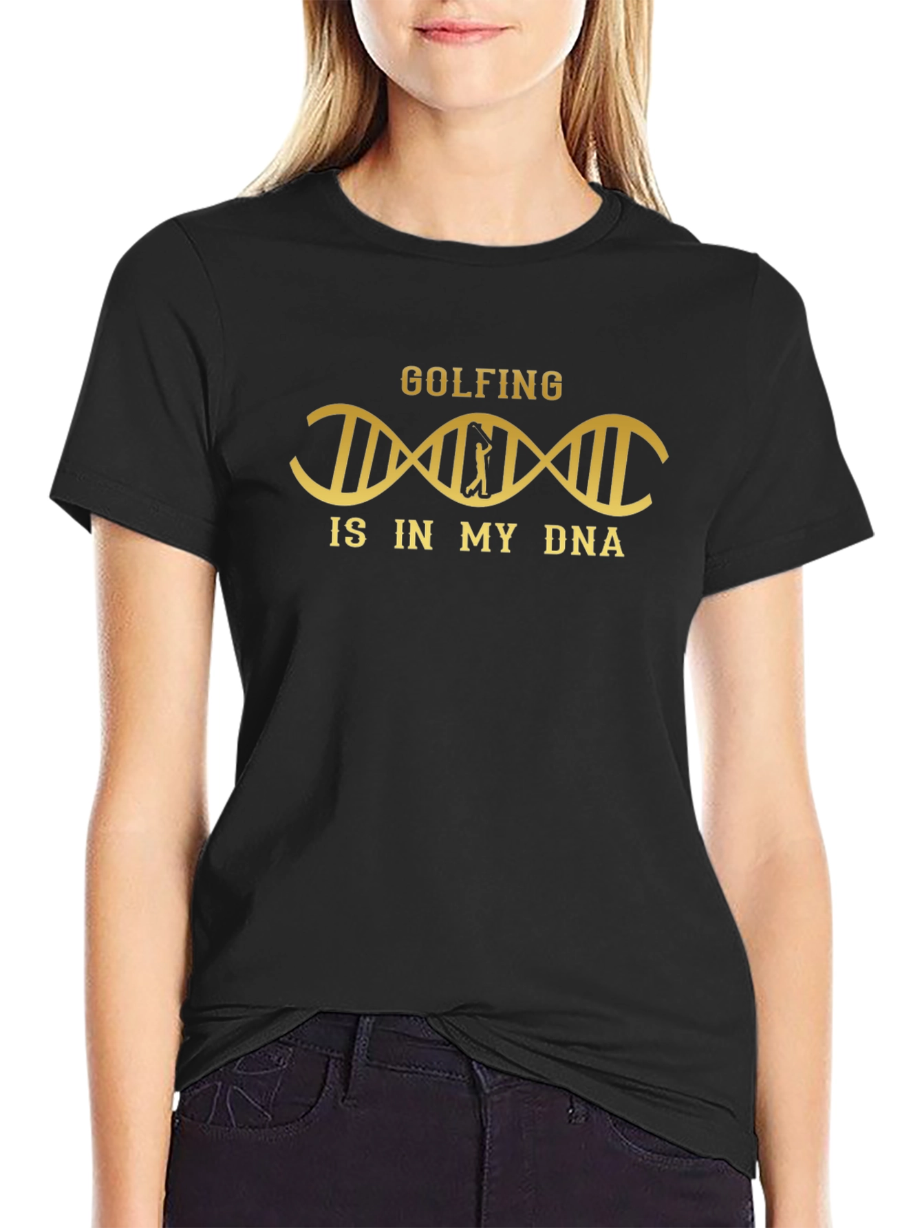 Golfing DNA Graphic Tee - Golfers Passion