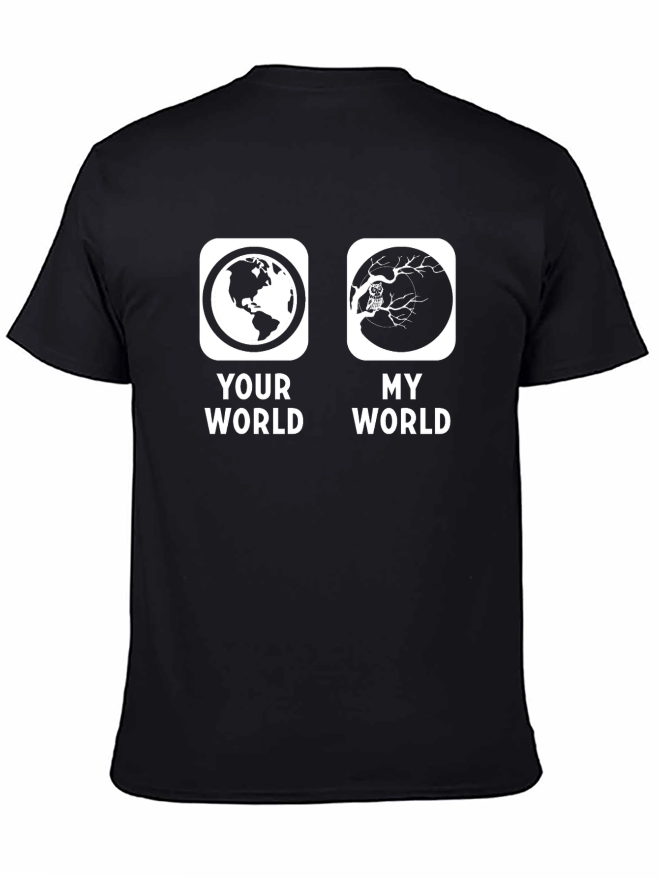 Your World My World Graphic Tee