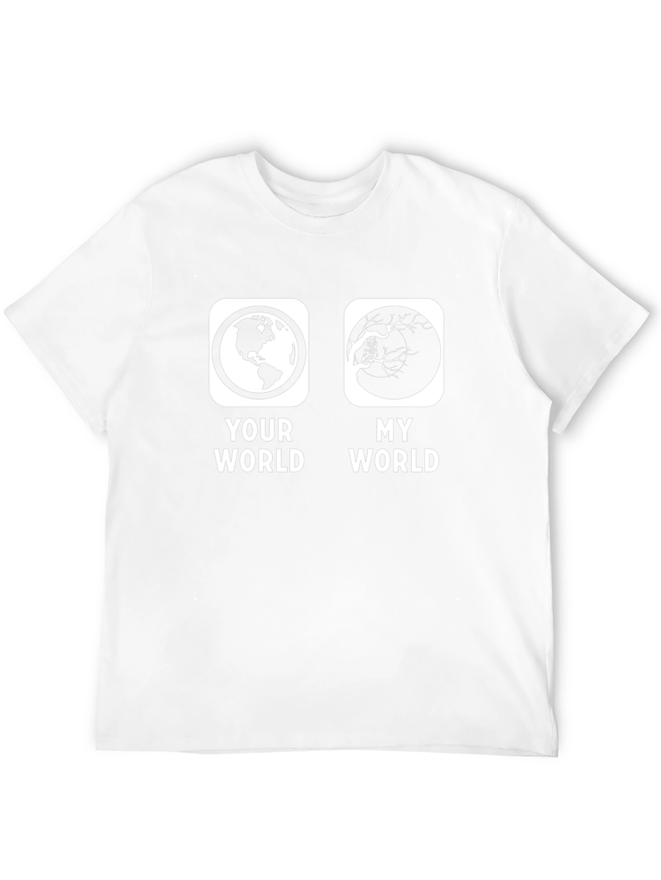 Your World My World Graphic Tee