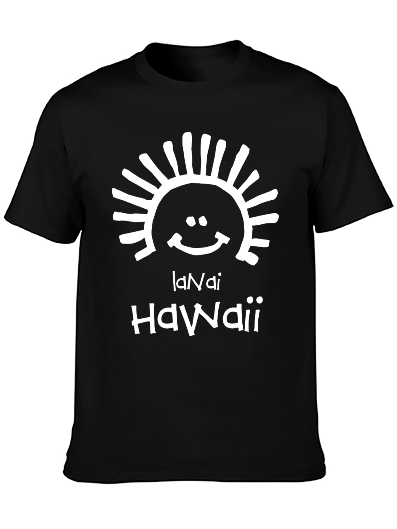 Lanai Hawaii Graphic T-Shirt - Island Vibes