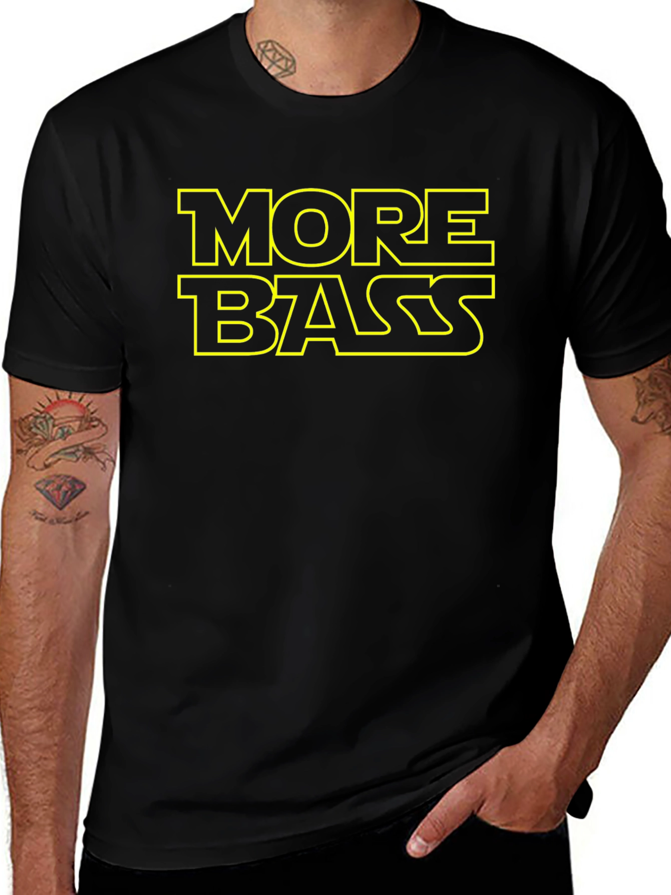 More Bass Black T-Shirt