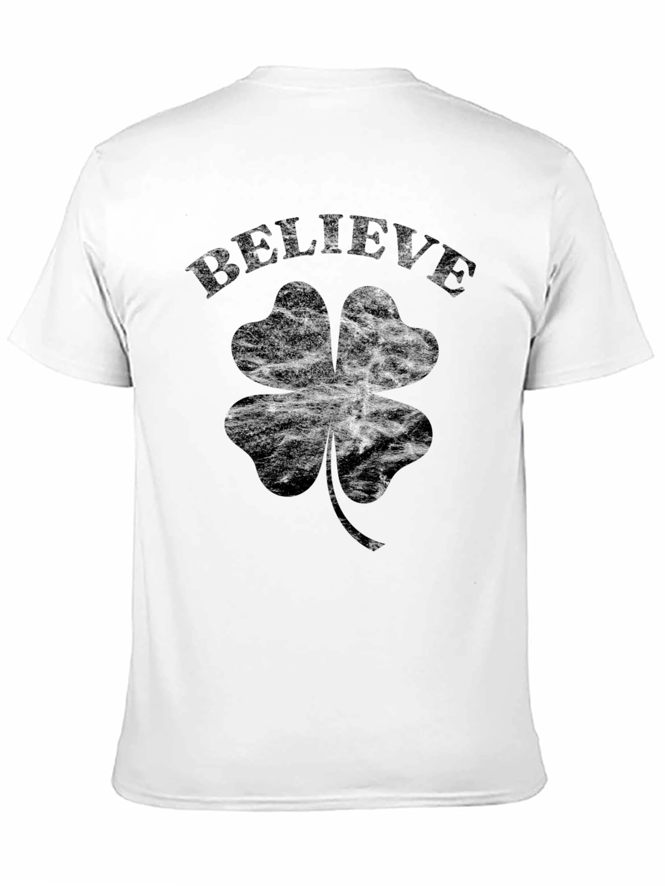 Believe Shamrock Clover T-Shirt
