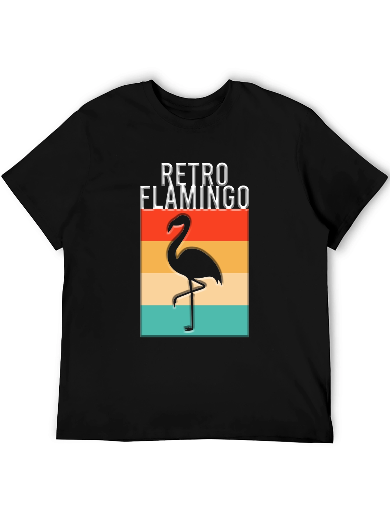 Retro Flamingo Graphic T-Shirt - Unique Design