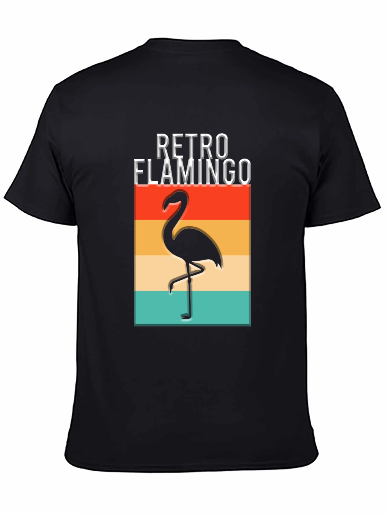 Retro Flamingo Graphic T-Shirt - Unique Design