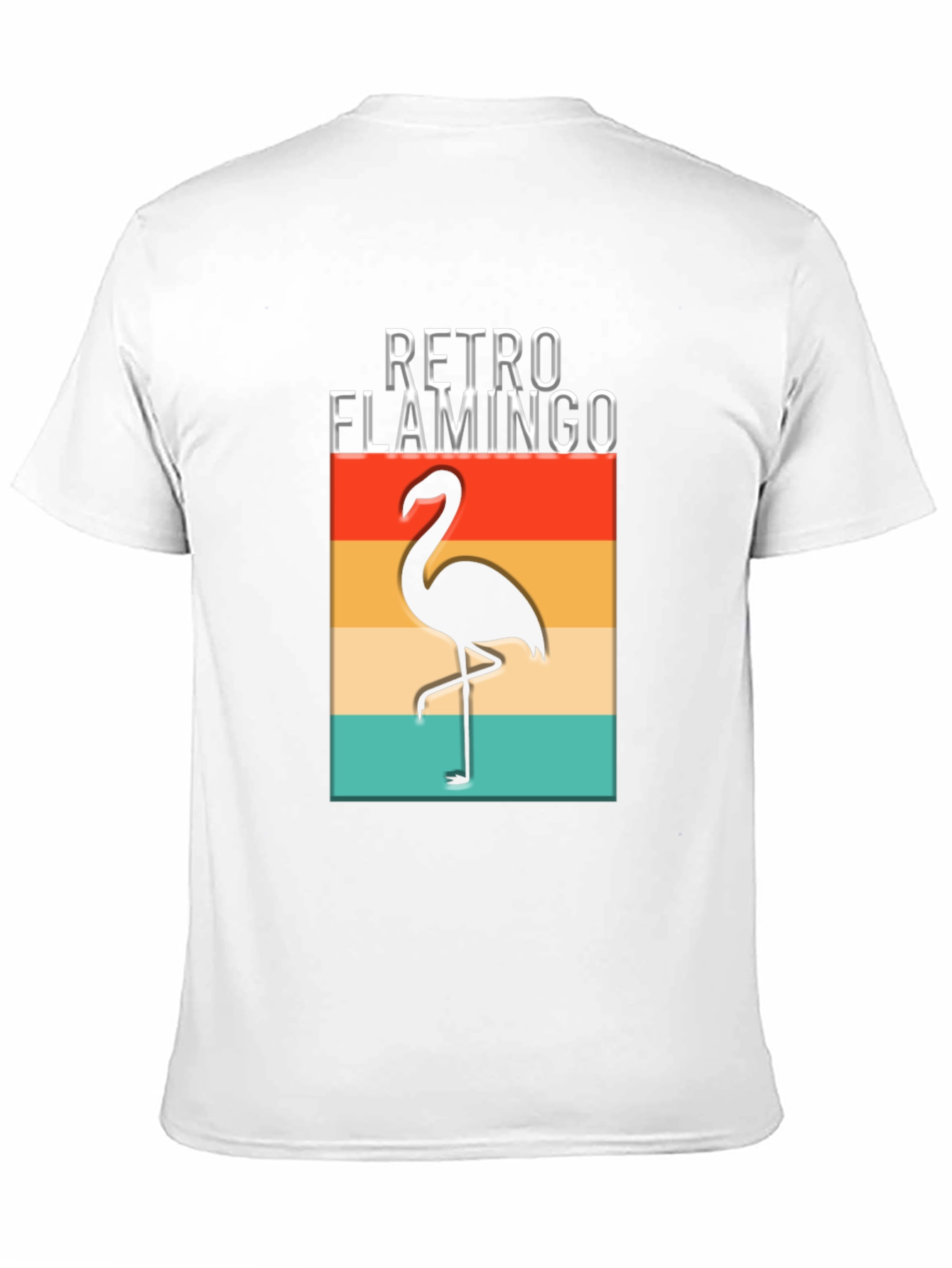 Retro Flamingo Graphic T-Shirt - Unique Design