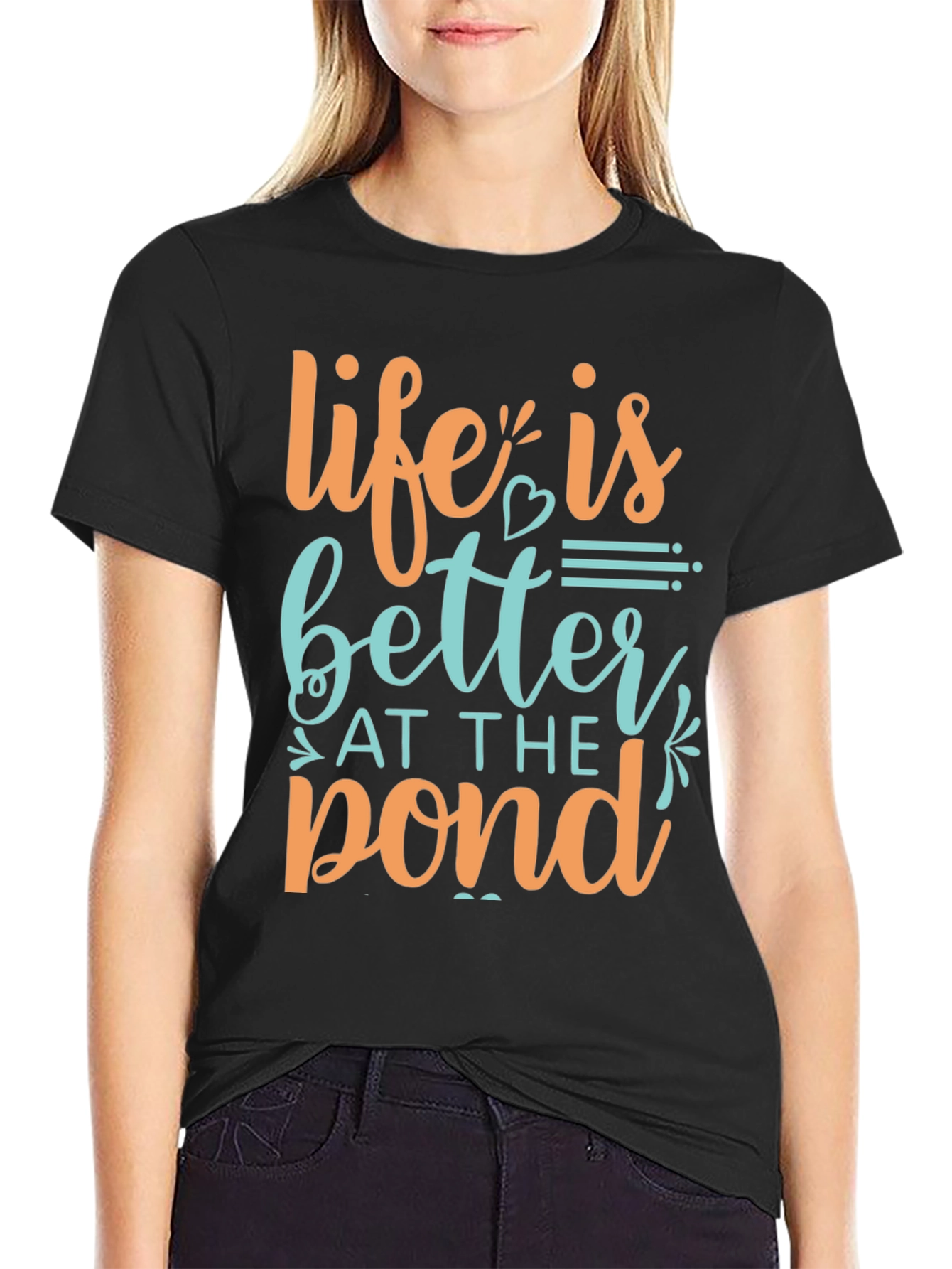 Life is Better at the Pond Graphic Tee