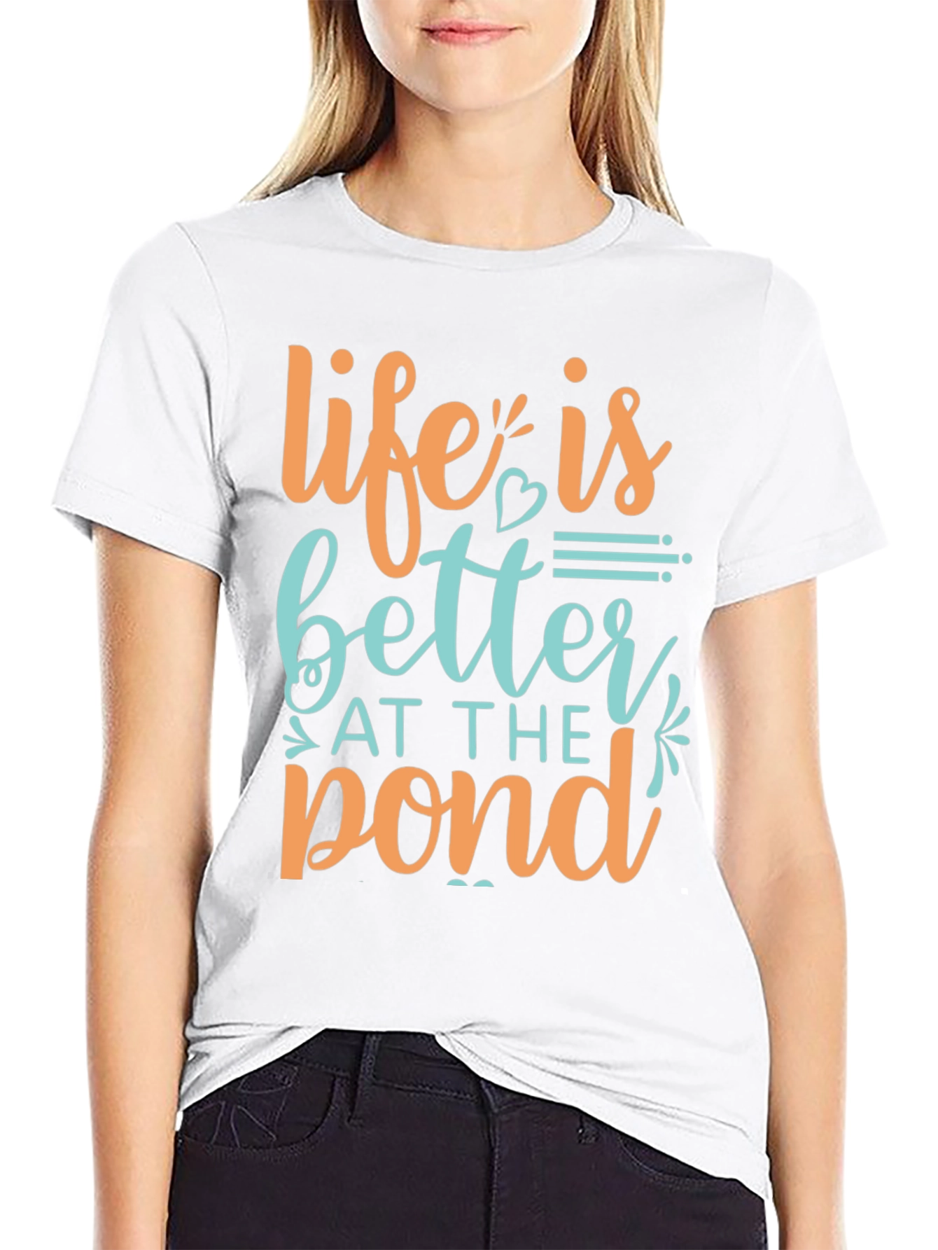 Life is Better at the Pond Graphic Tee