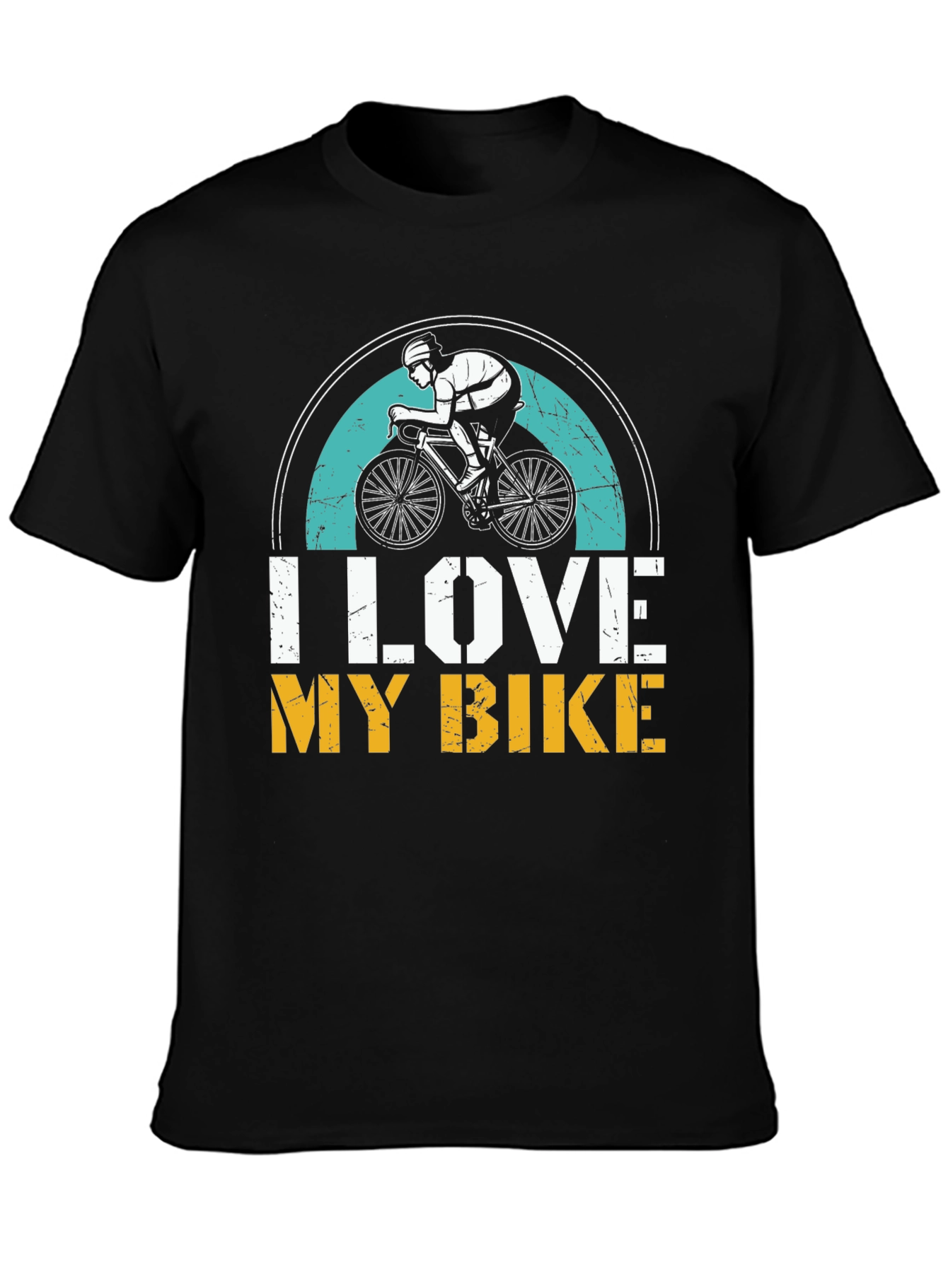 I Love My Bike Graphic Tee