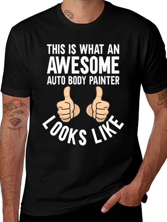 Awesome Auto Body Painter T-Shirt