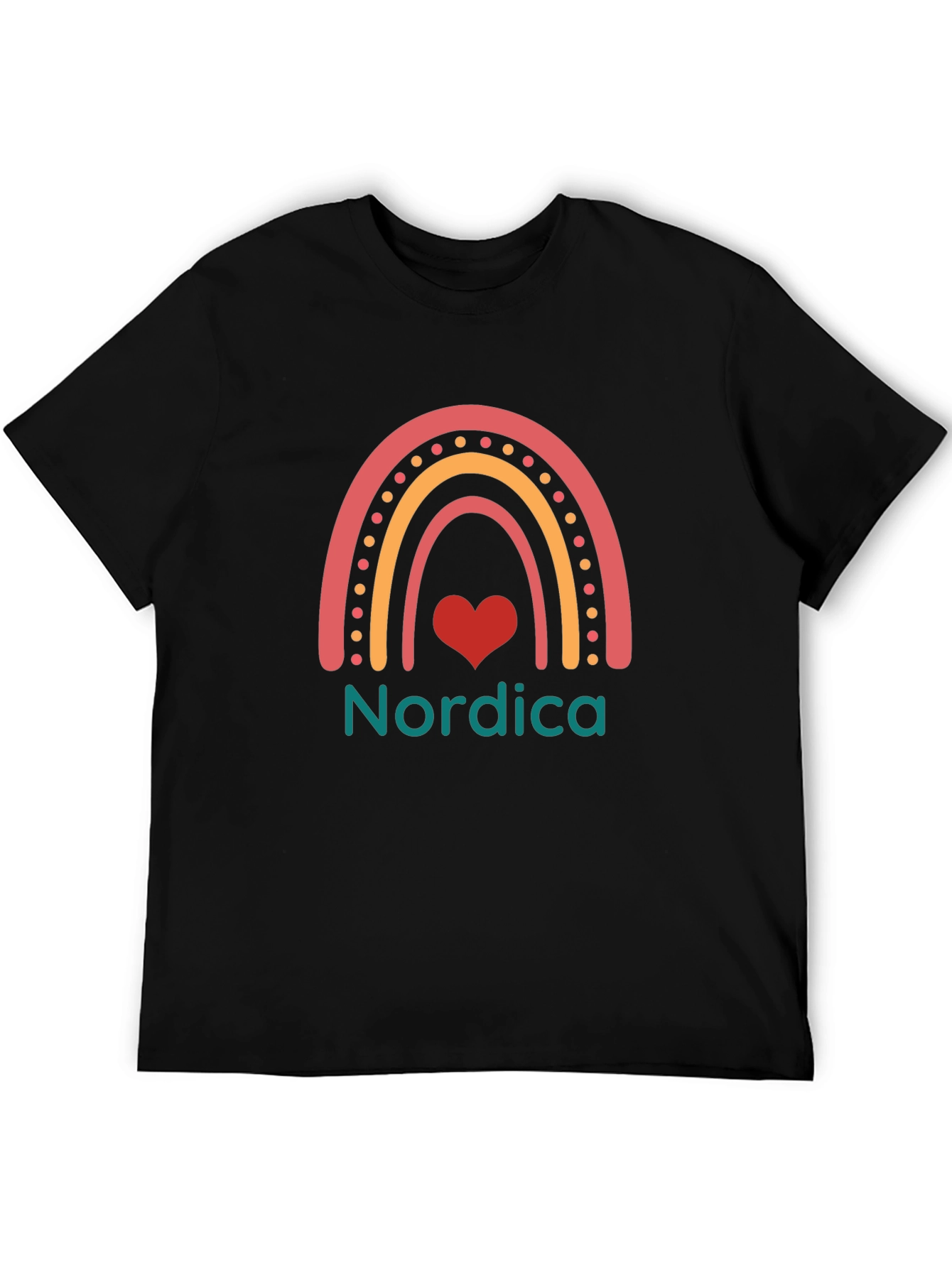 Nordica Rainbow Heart T-Shirt