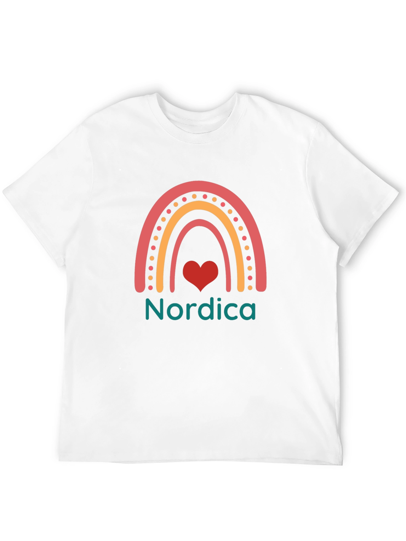 Nordica Rainbow Heart T-Shirt