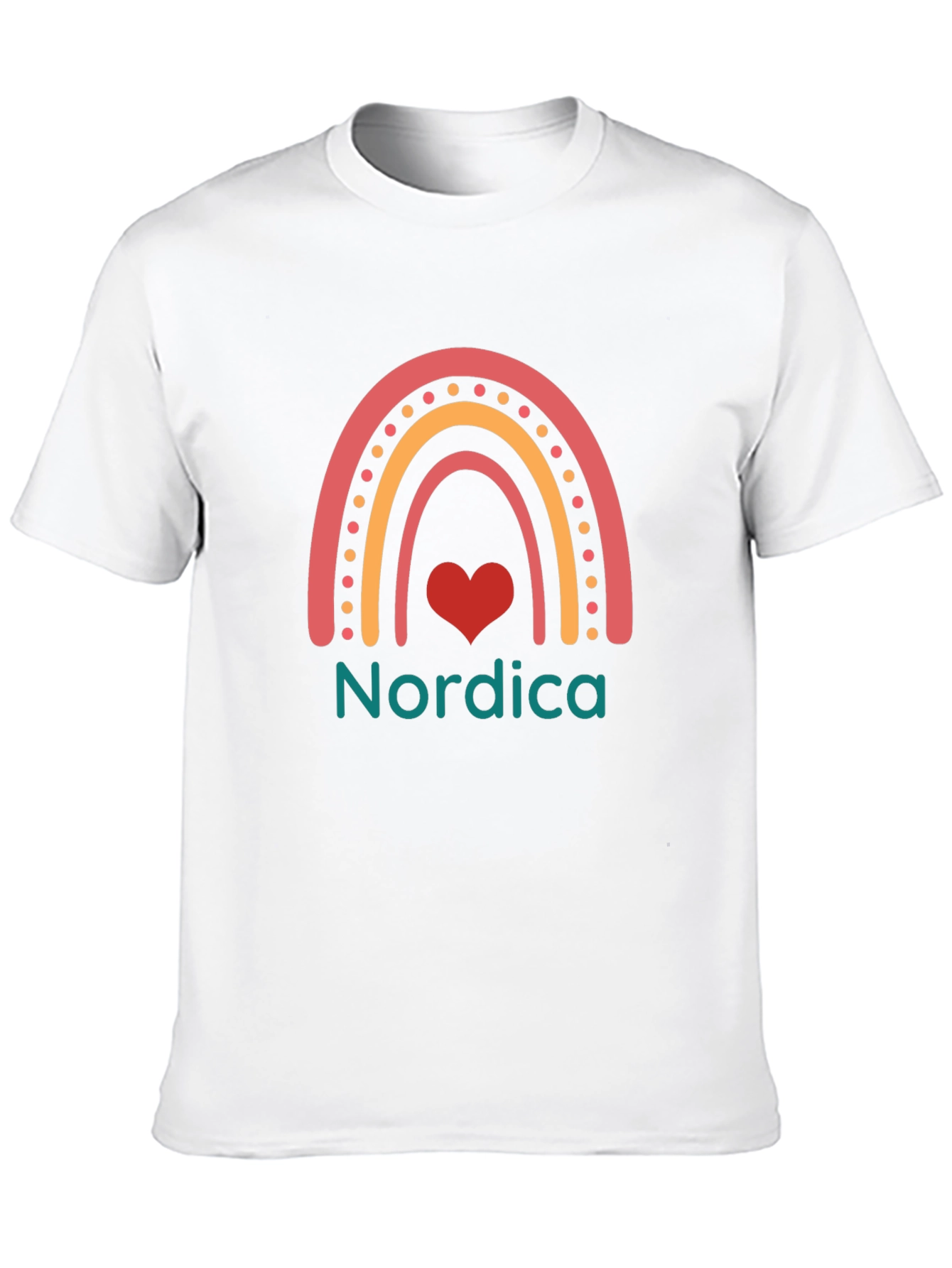 Nordica Rainbow Heart T-Shirt