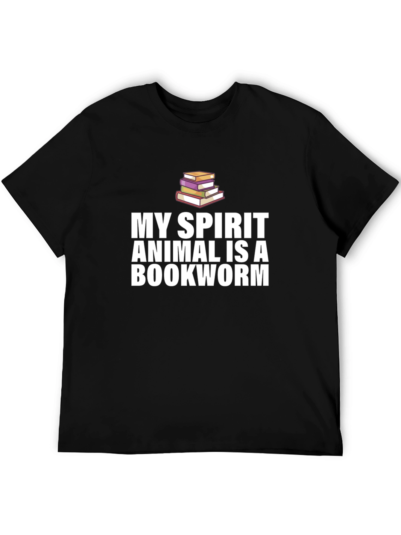Bookworm Spirit Animal T-Shirt - Reading Lover Tee