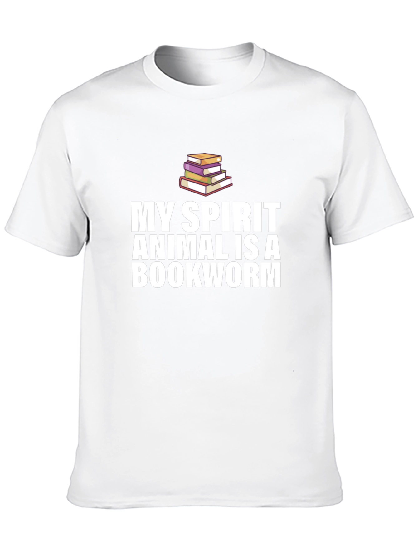 Bookworm Spirit Animal T-Shirt - Reading Lover Tee