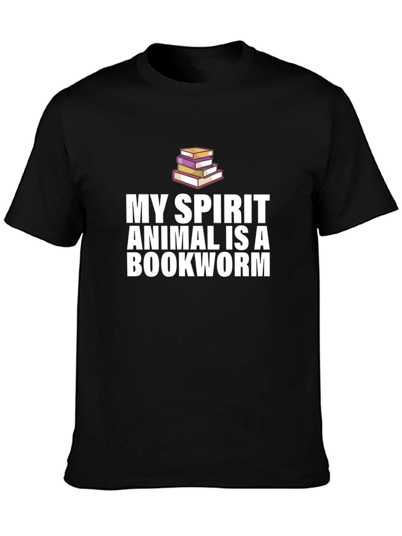 Bookworm Spirit Animal T-Shirt - Reading Lover Tee