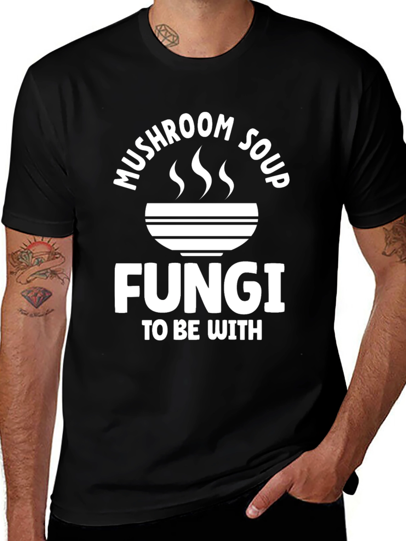 Mushroom Soup Fungi T-Shirt -  Funny Graphic Tee